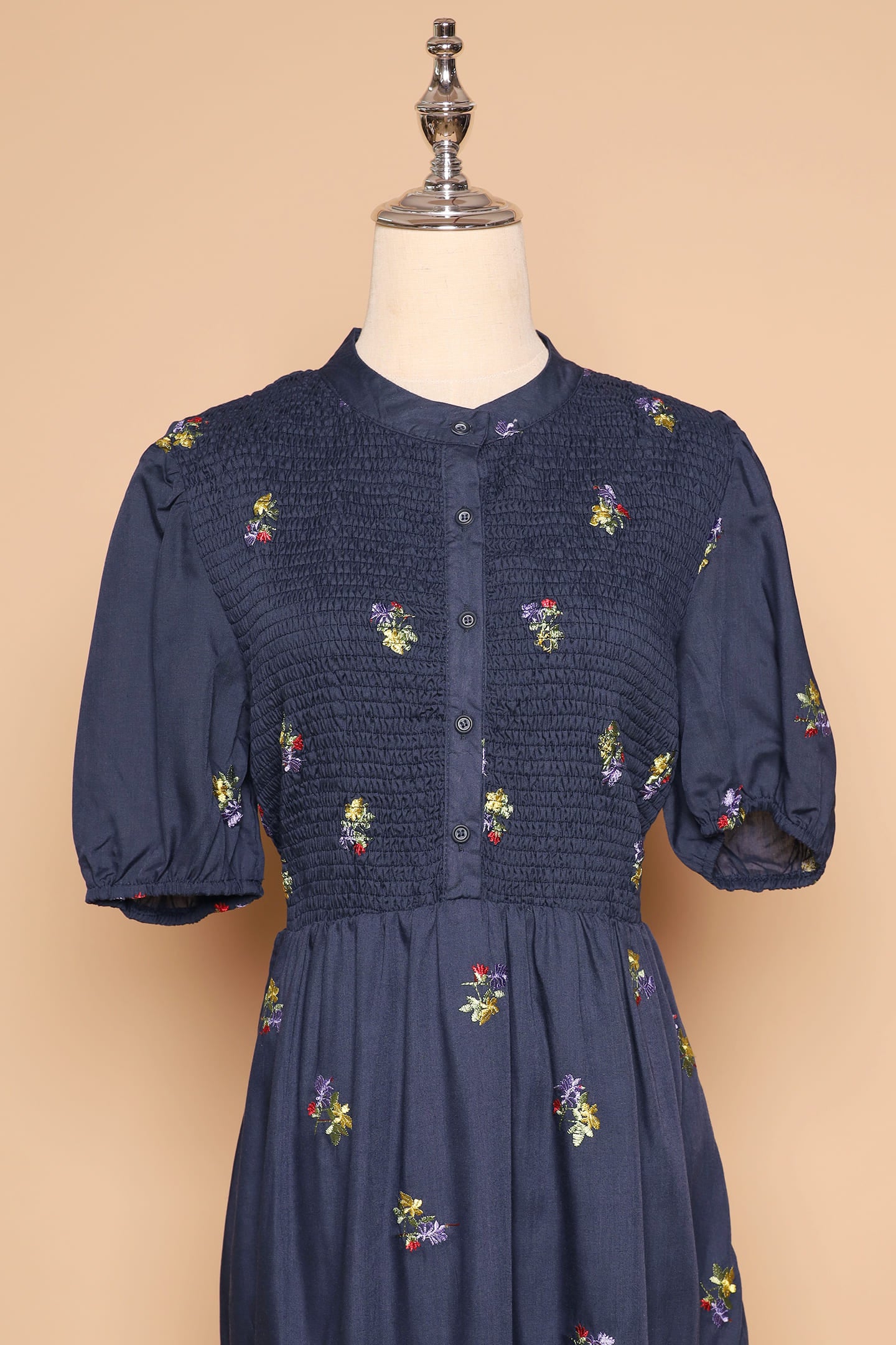 PO - Aurora Dress in Holly Embroidery