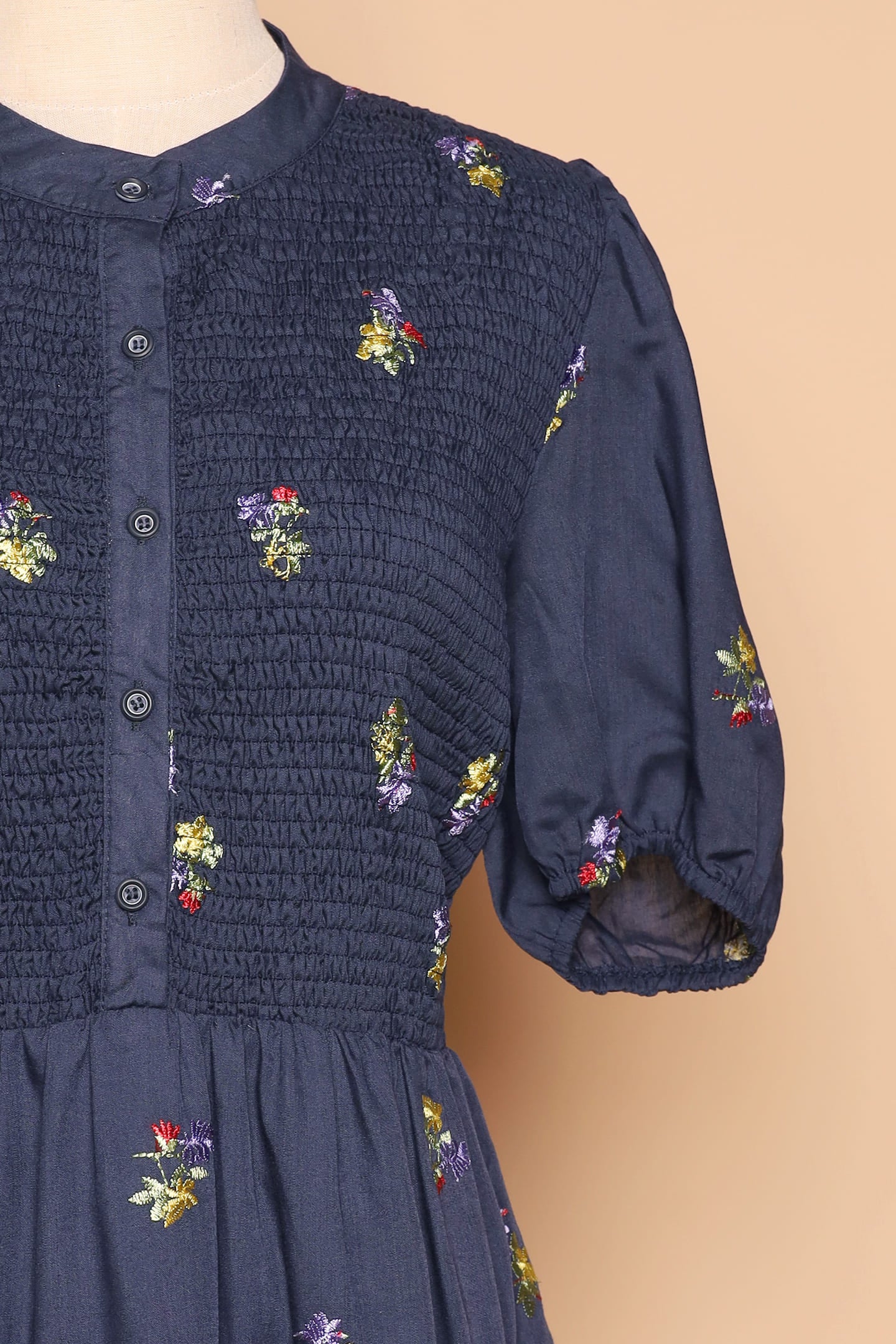 PO - Aurora Dress in Holly Embroidery