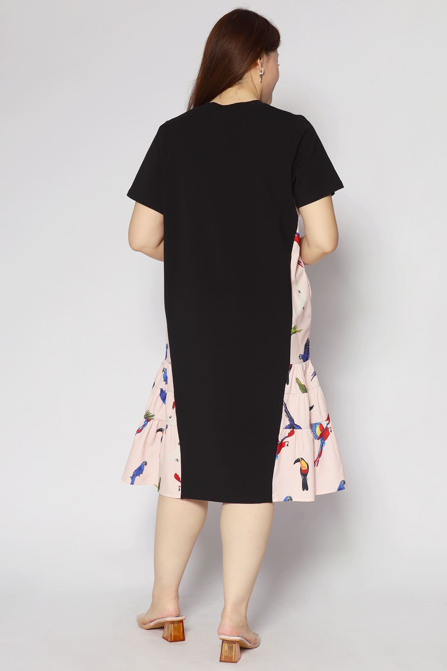 Ava Dress in Birds in Flight