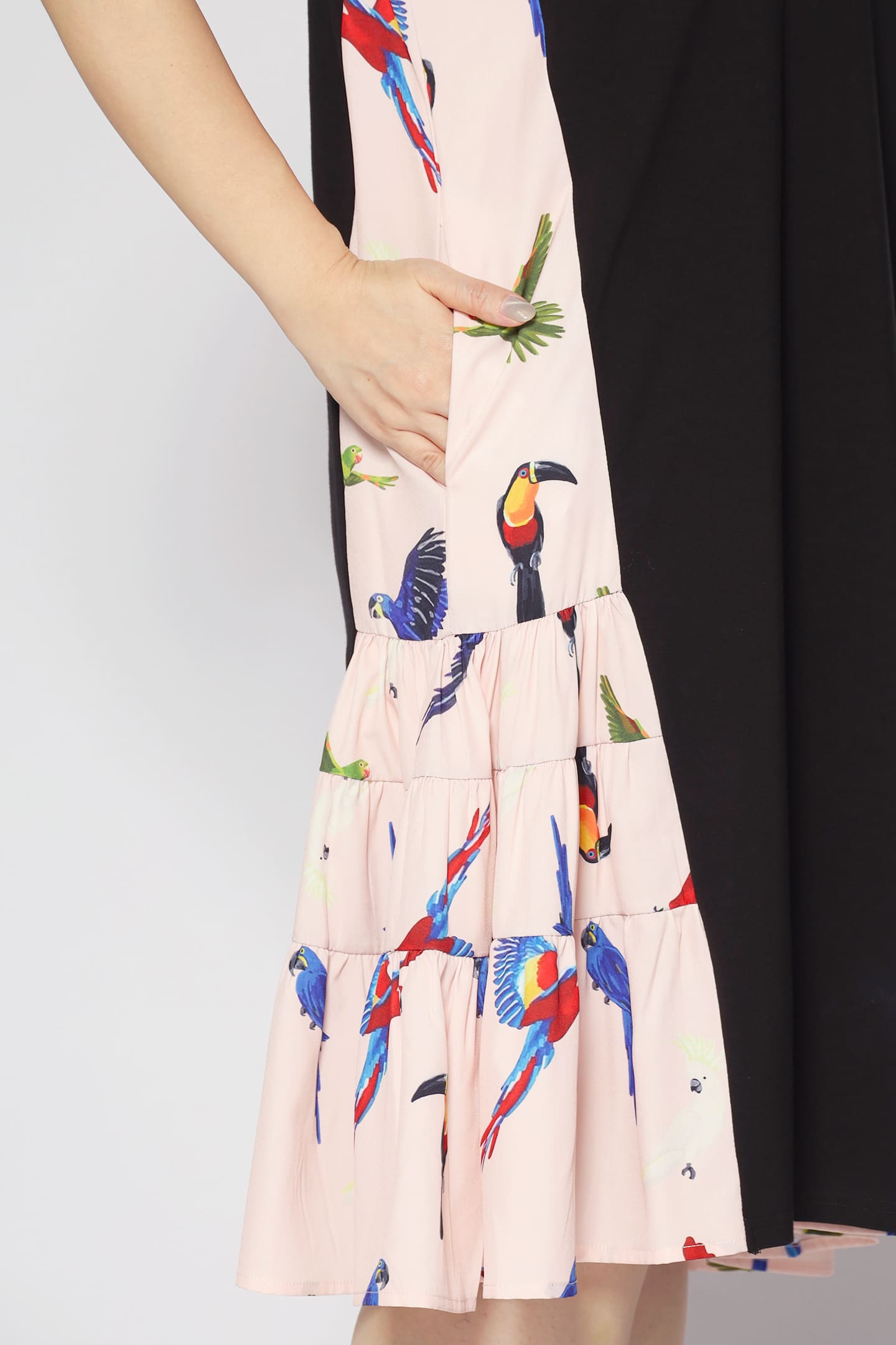 Ava Dress in Birds in Flight