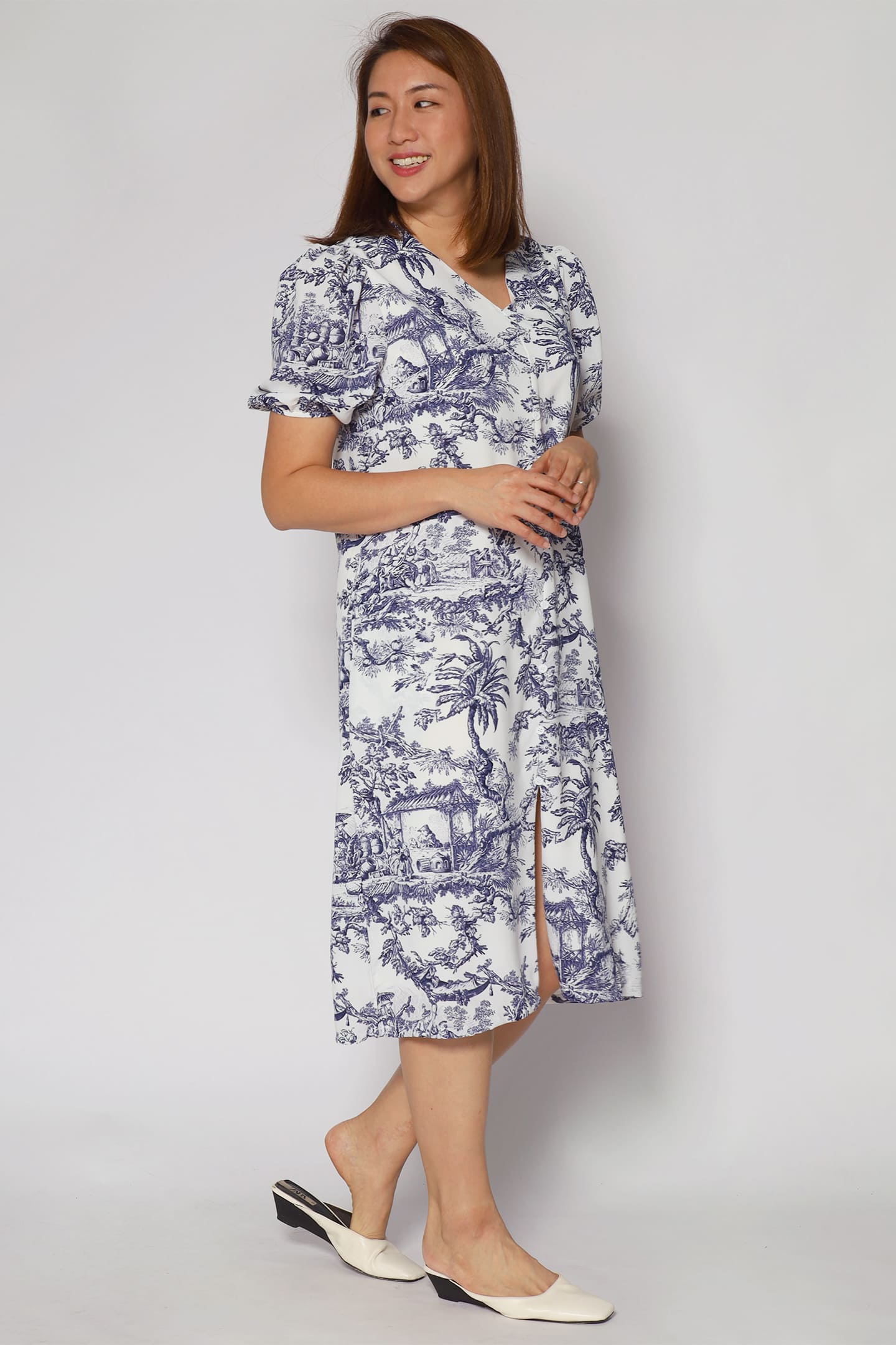 Avery Dress in Chinese Painting