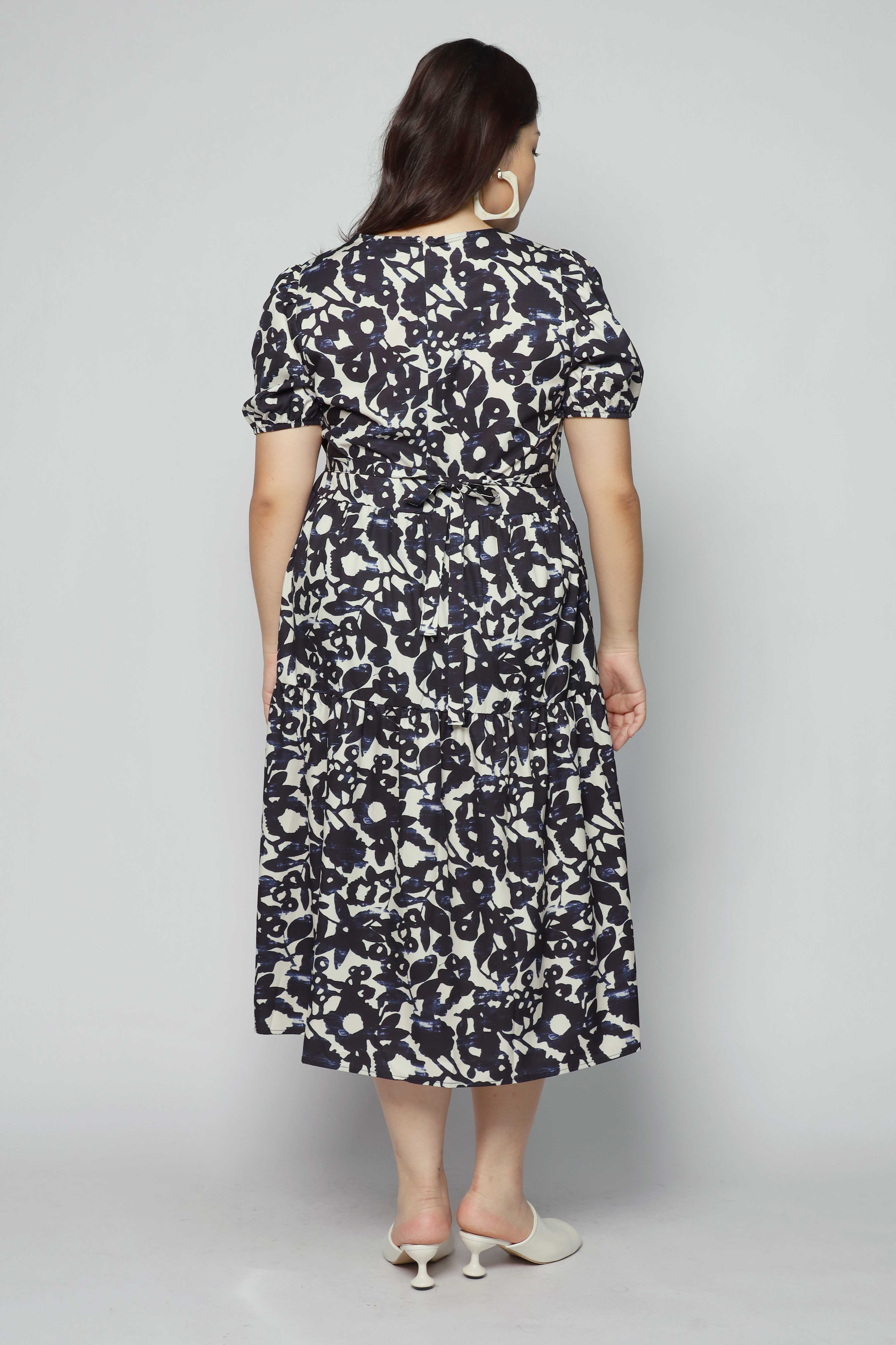 Avril Dress in Blue Yard