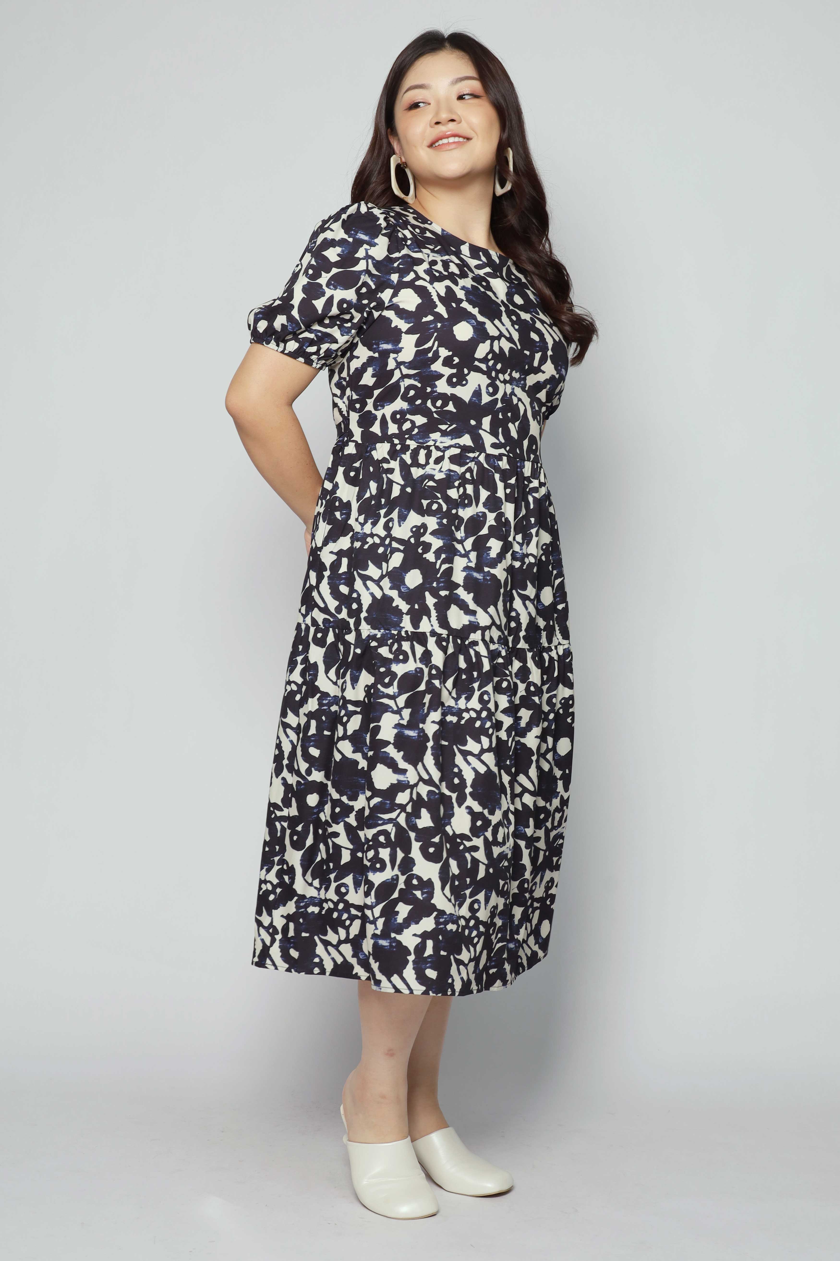 Avril Dress in Blue Yard