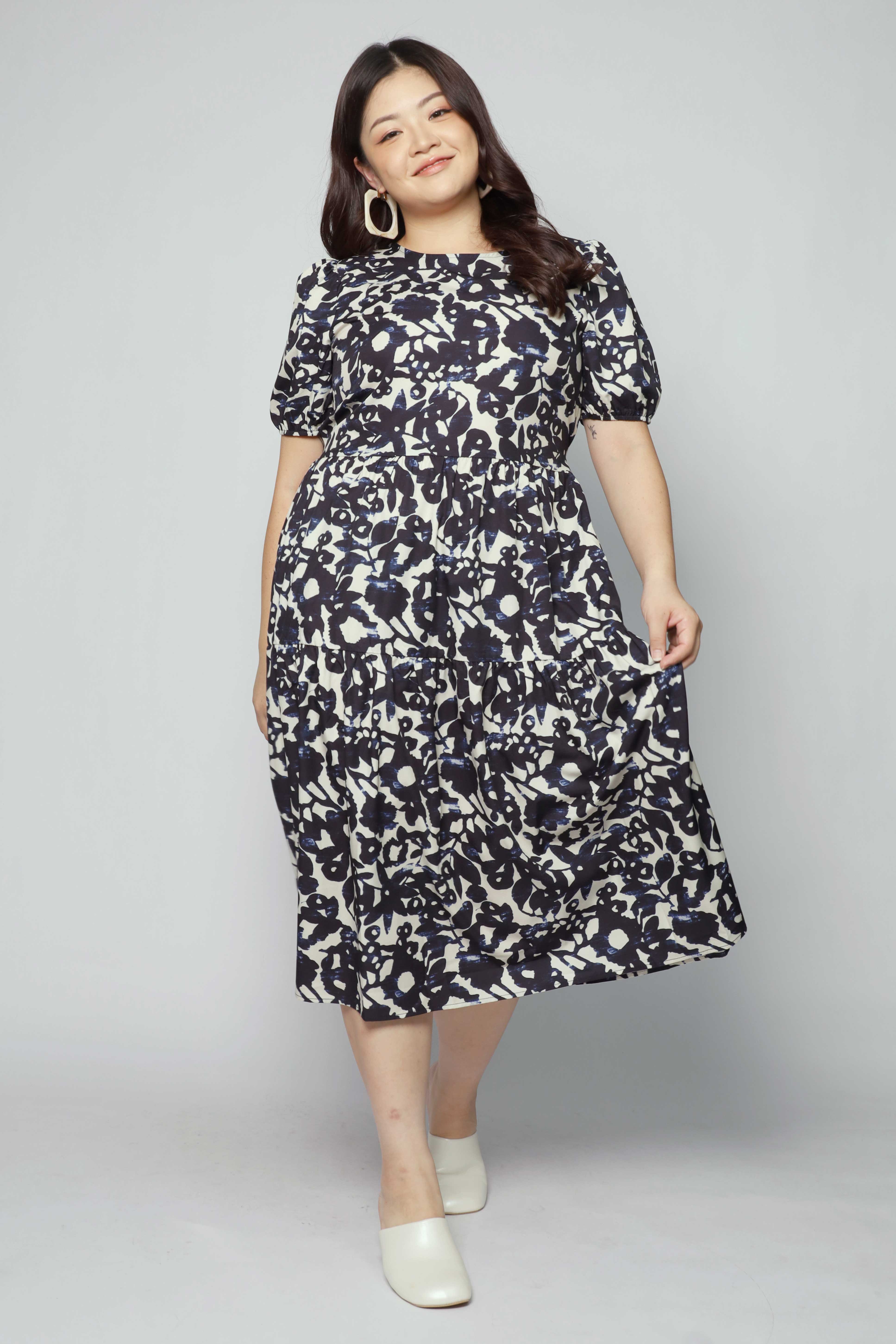 Avril Dress in Blue Yard
