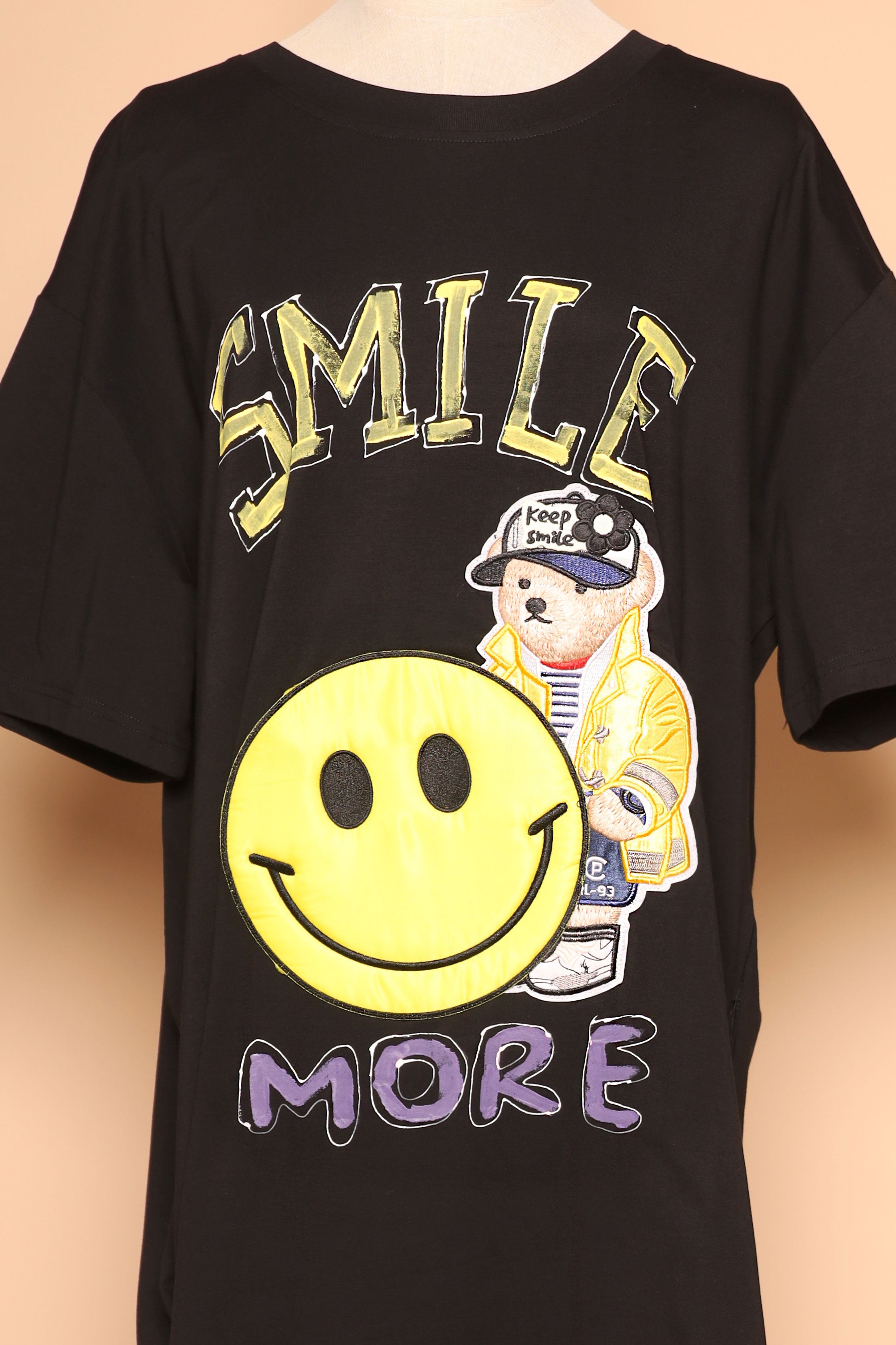 PO - Bear Smile Tee Dress