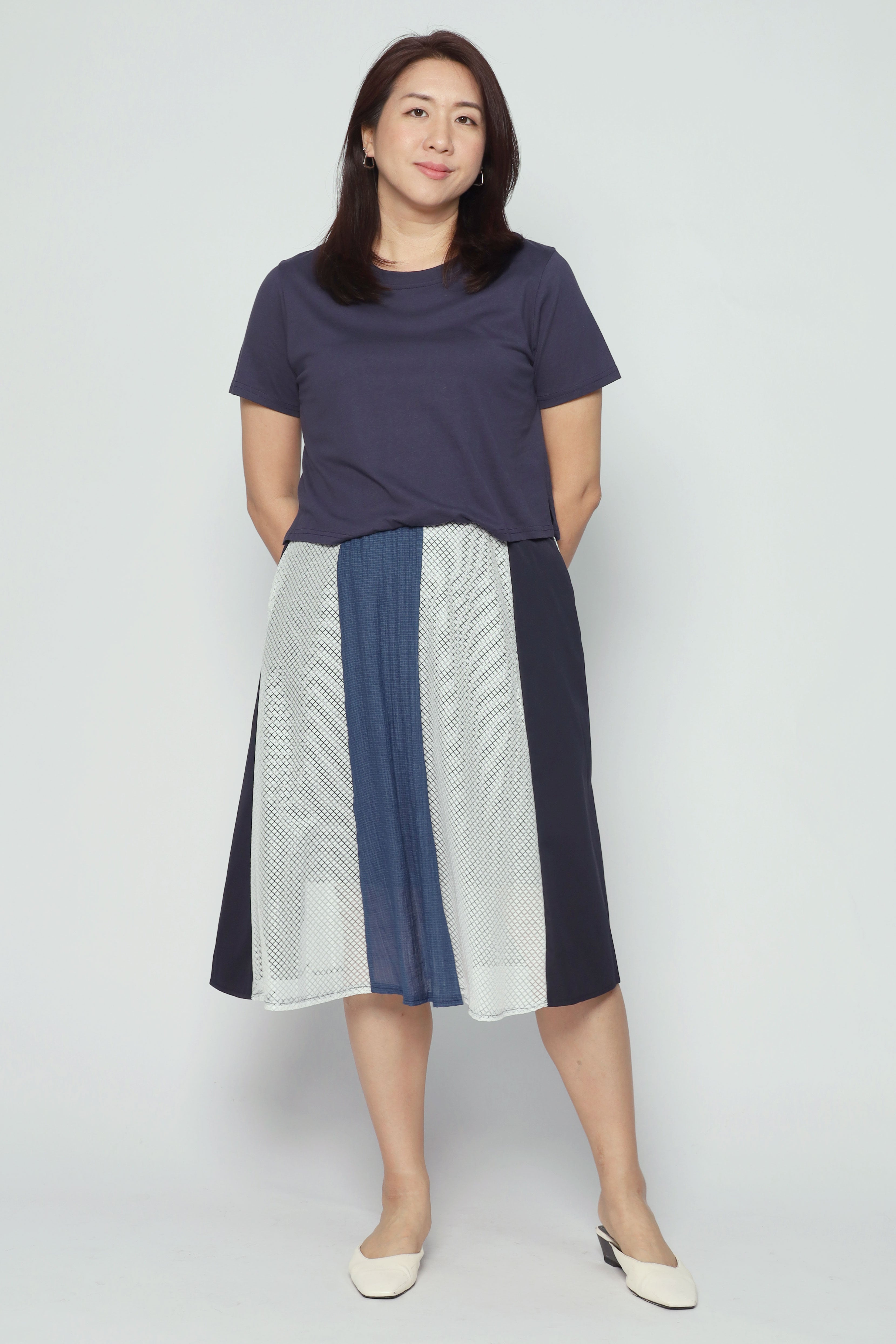 Benico Dress in Blue