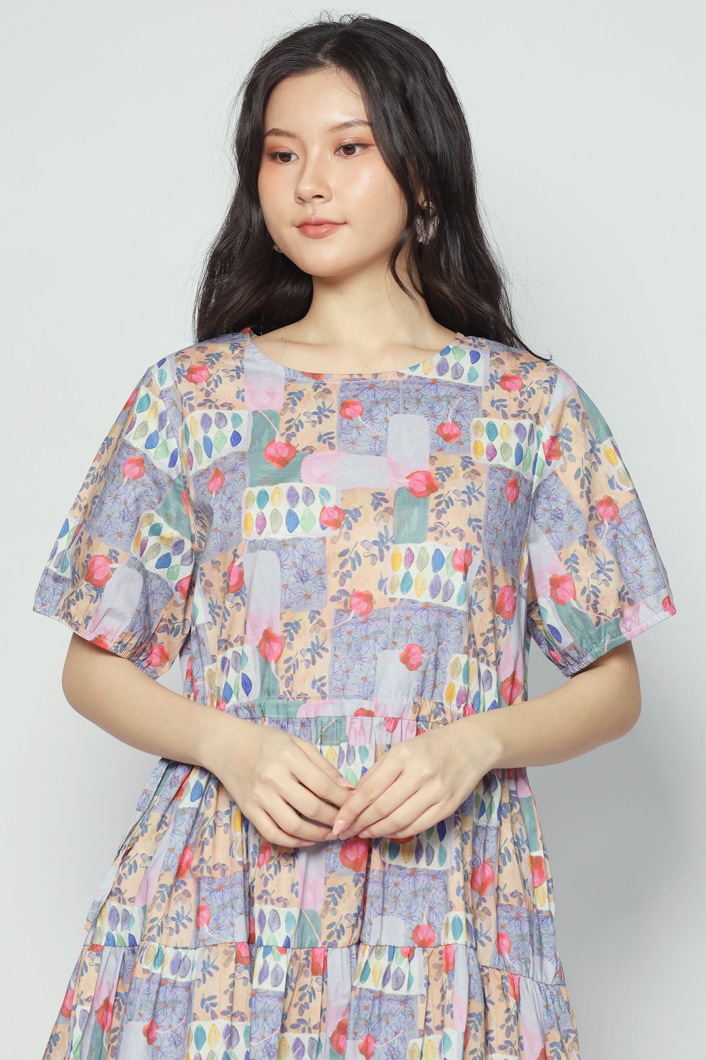 Backorders Bianco Dress in Sweet Cottage