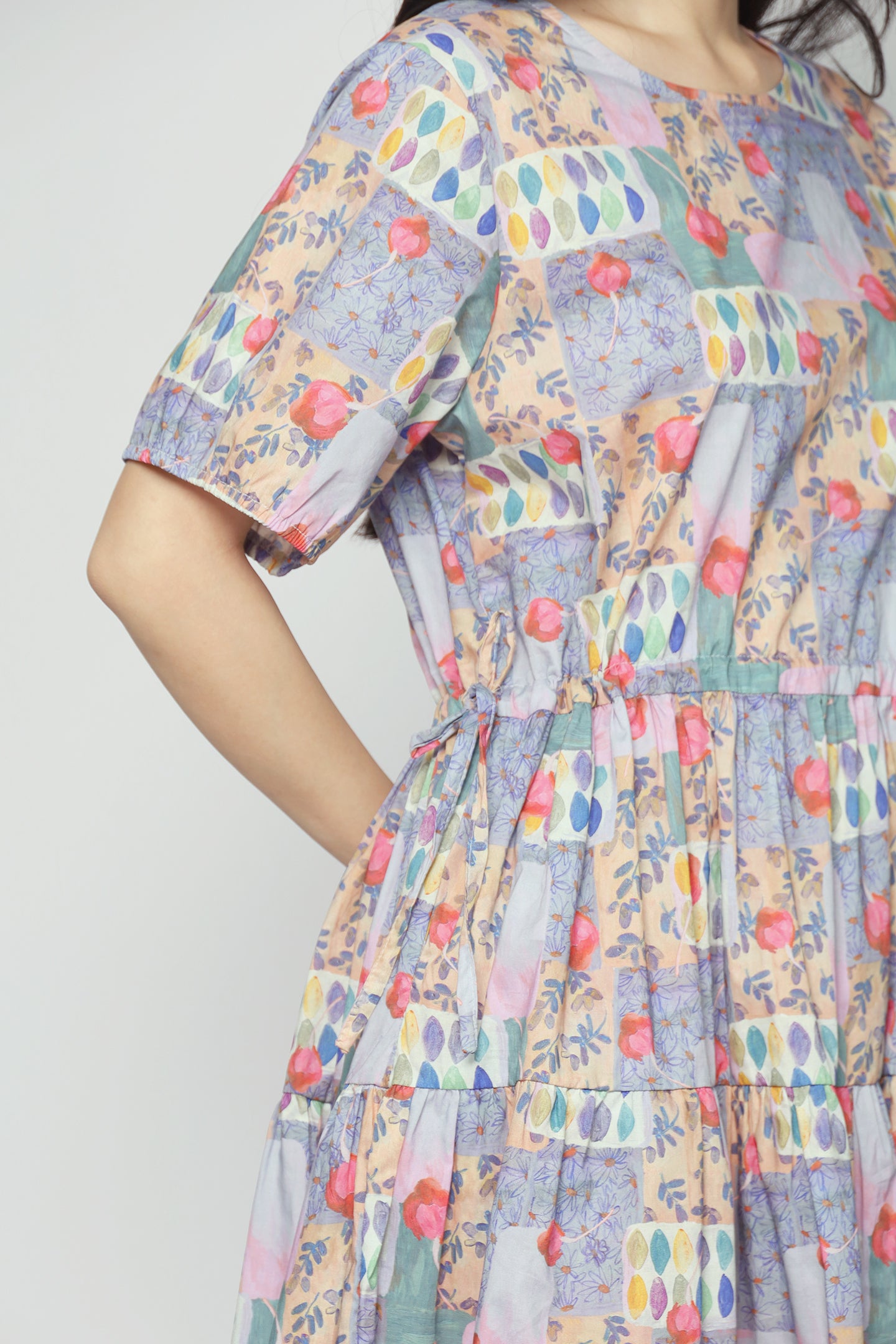 Backorders Bianco Dress in Sweet Cottage