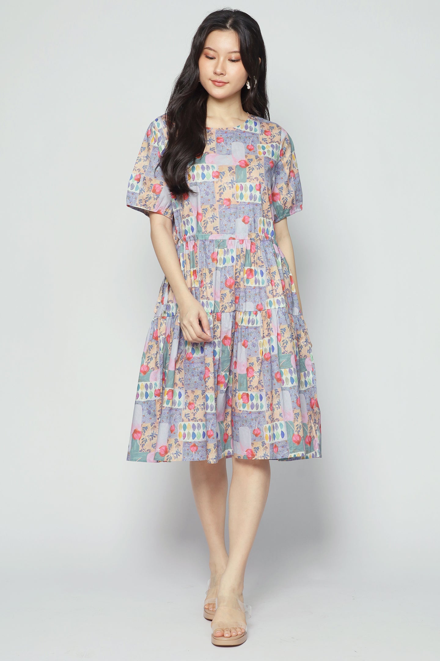 Backorders Bianco Dress in Sweet Cottage