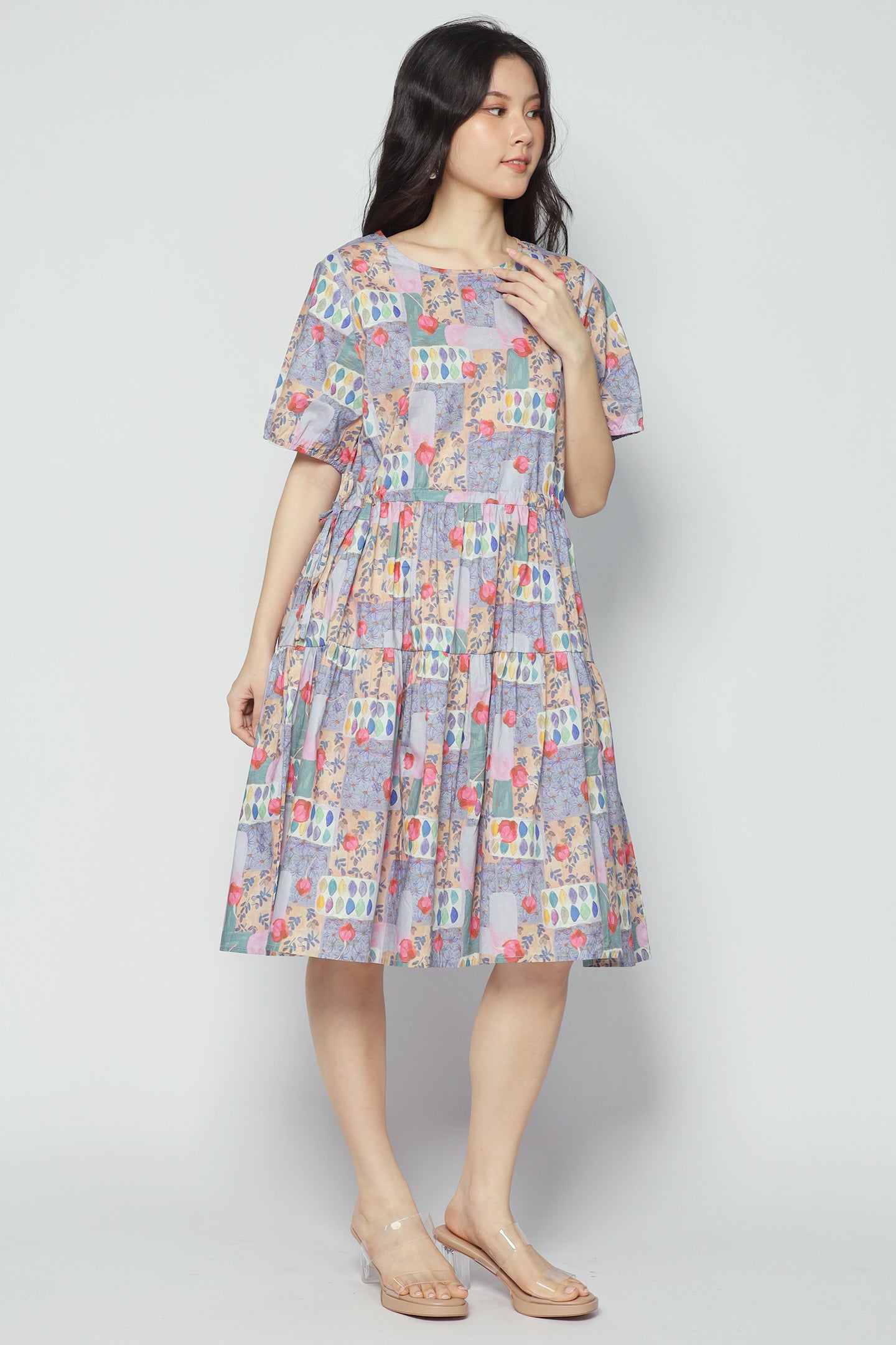 Backorders Bianco Dress in Sweet Cottage