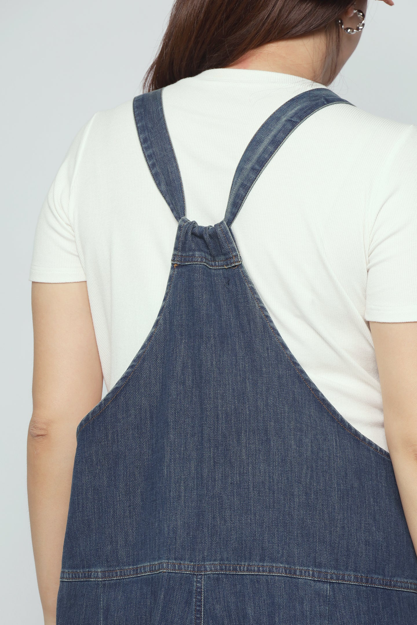 Blanc Denim Jumpsuit