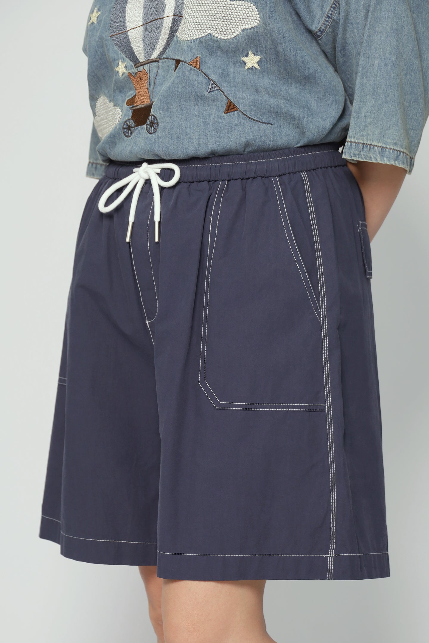 Backorders Bria Shorts in Blue