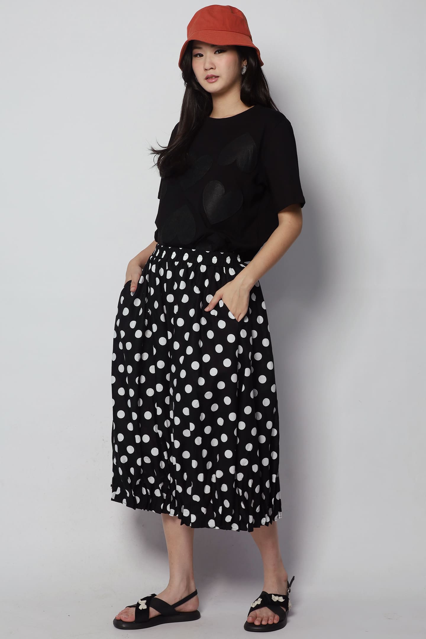 Backorders Beau Culottes in Polkadot