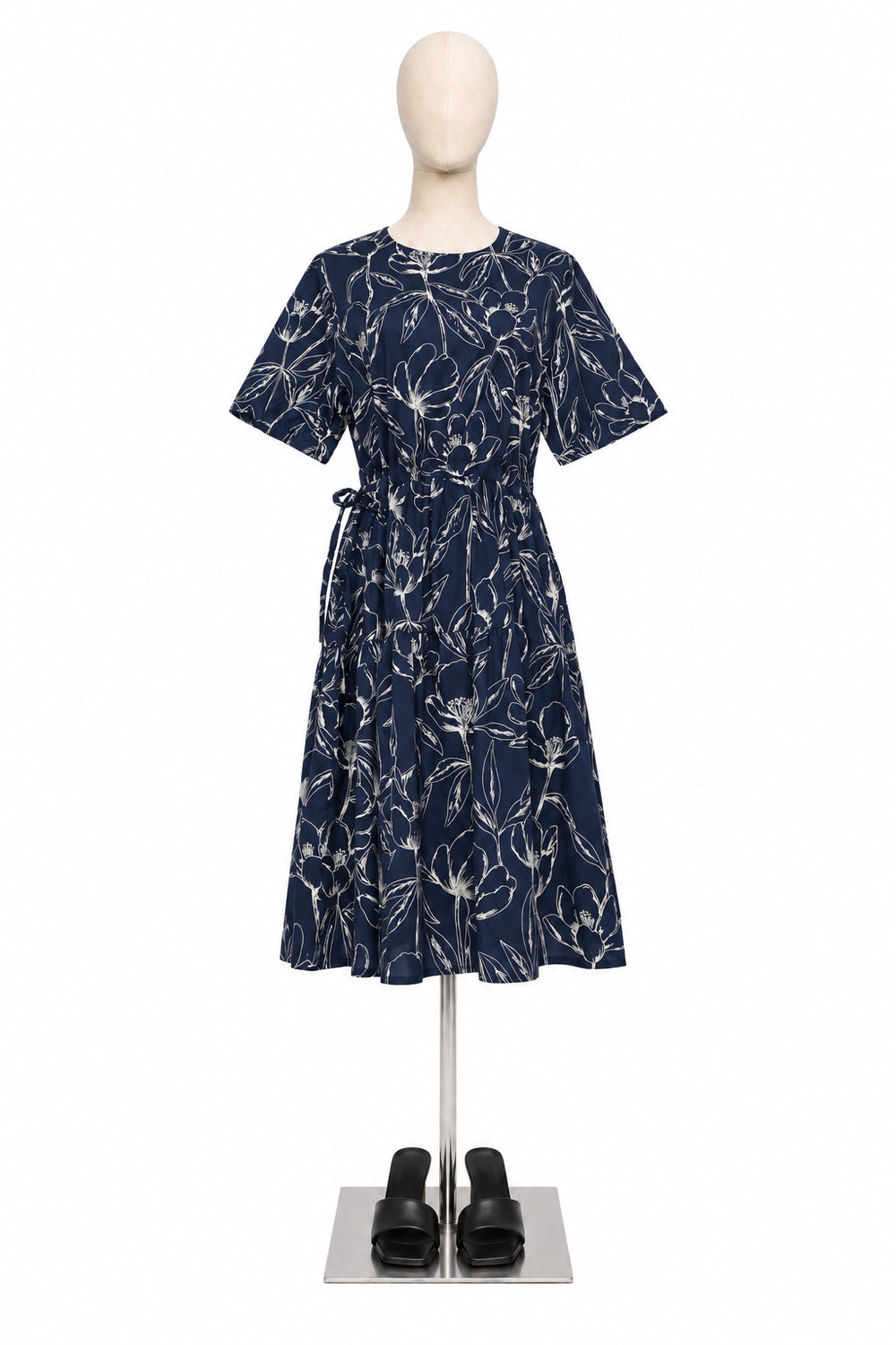 PO - Bianco Dress in Aoi Bloom