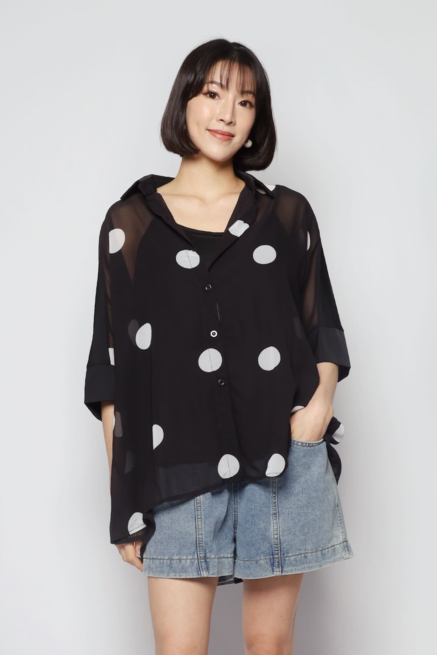 Billy 2 in 1 Top in Polkadot