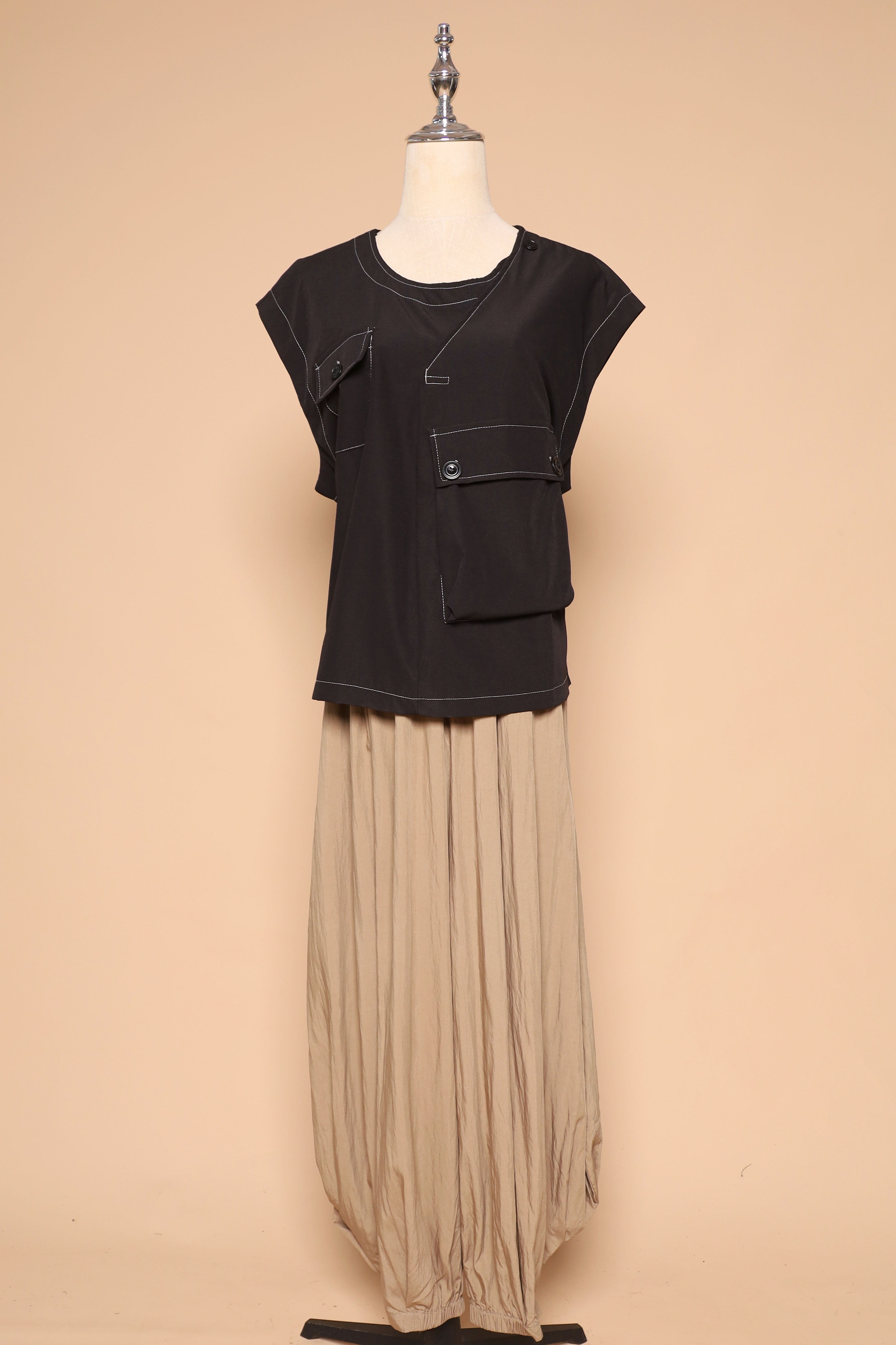 PO - Blake Trimming Top in Black