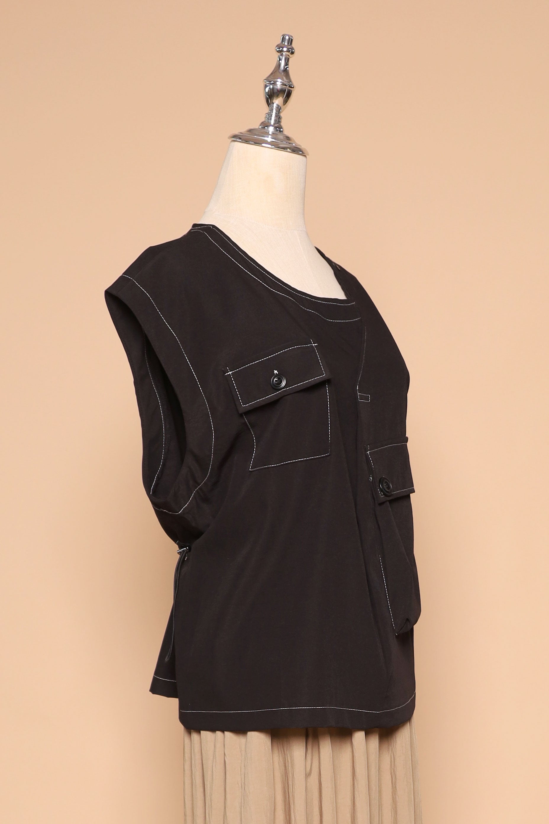 PO - Blake Trimming Top in Black