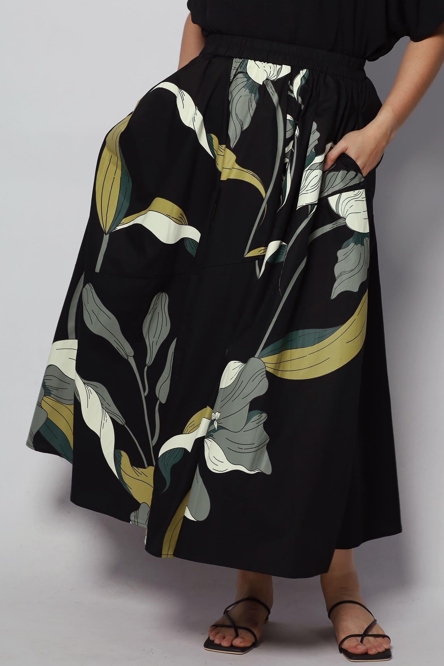 Backorders Braxton Floral Skirt