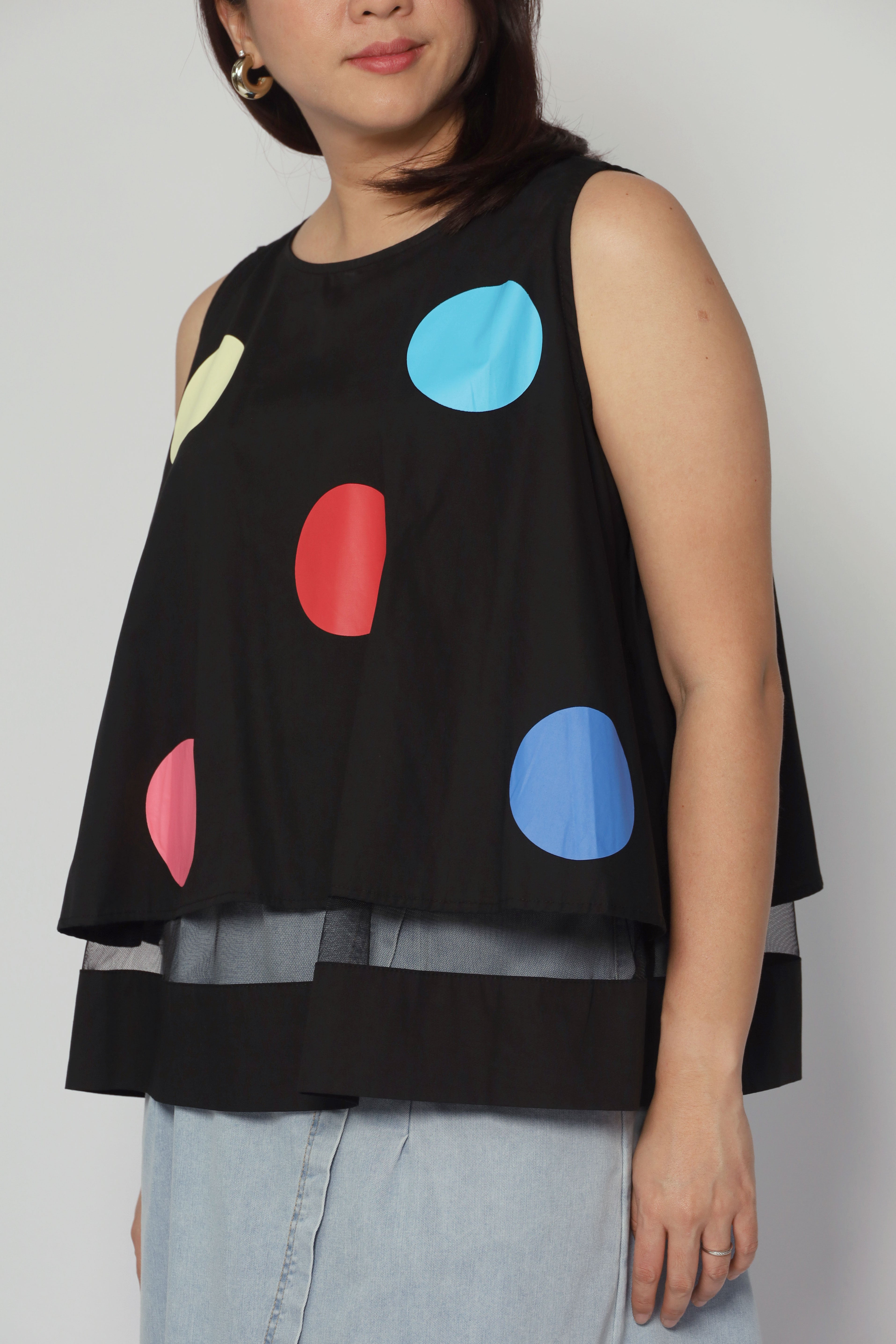 Bubbly Polkadot Top