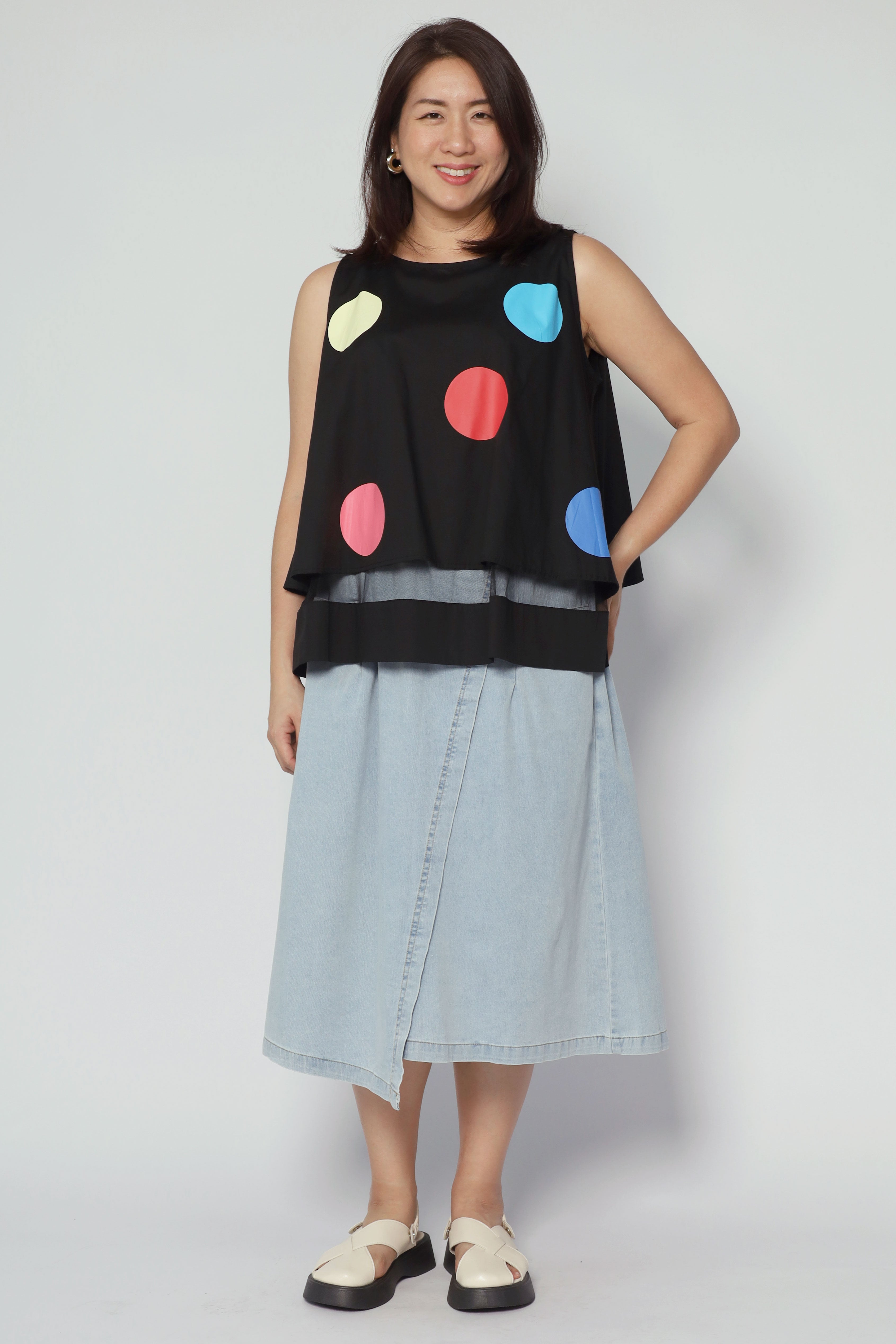 Bubbly Polkadot Top