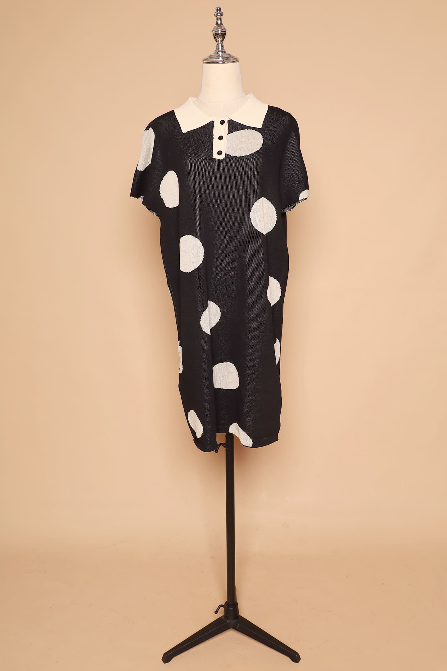 PO - Bunbun Polkadot Knit Dress