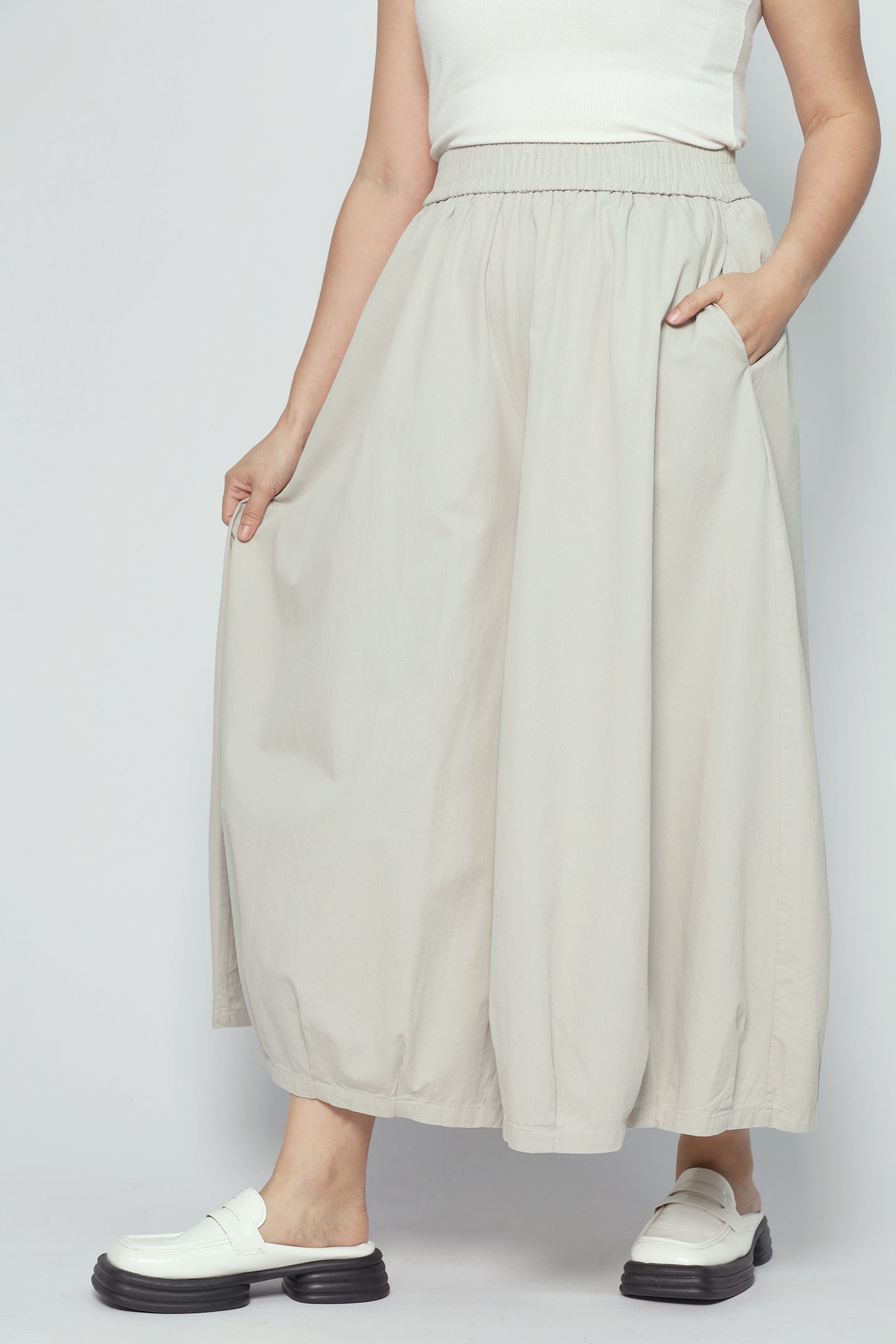 Caitlin Culottes in Khaki