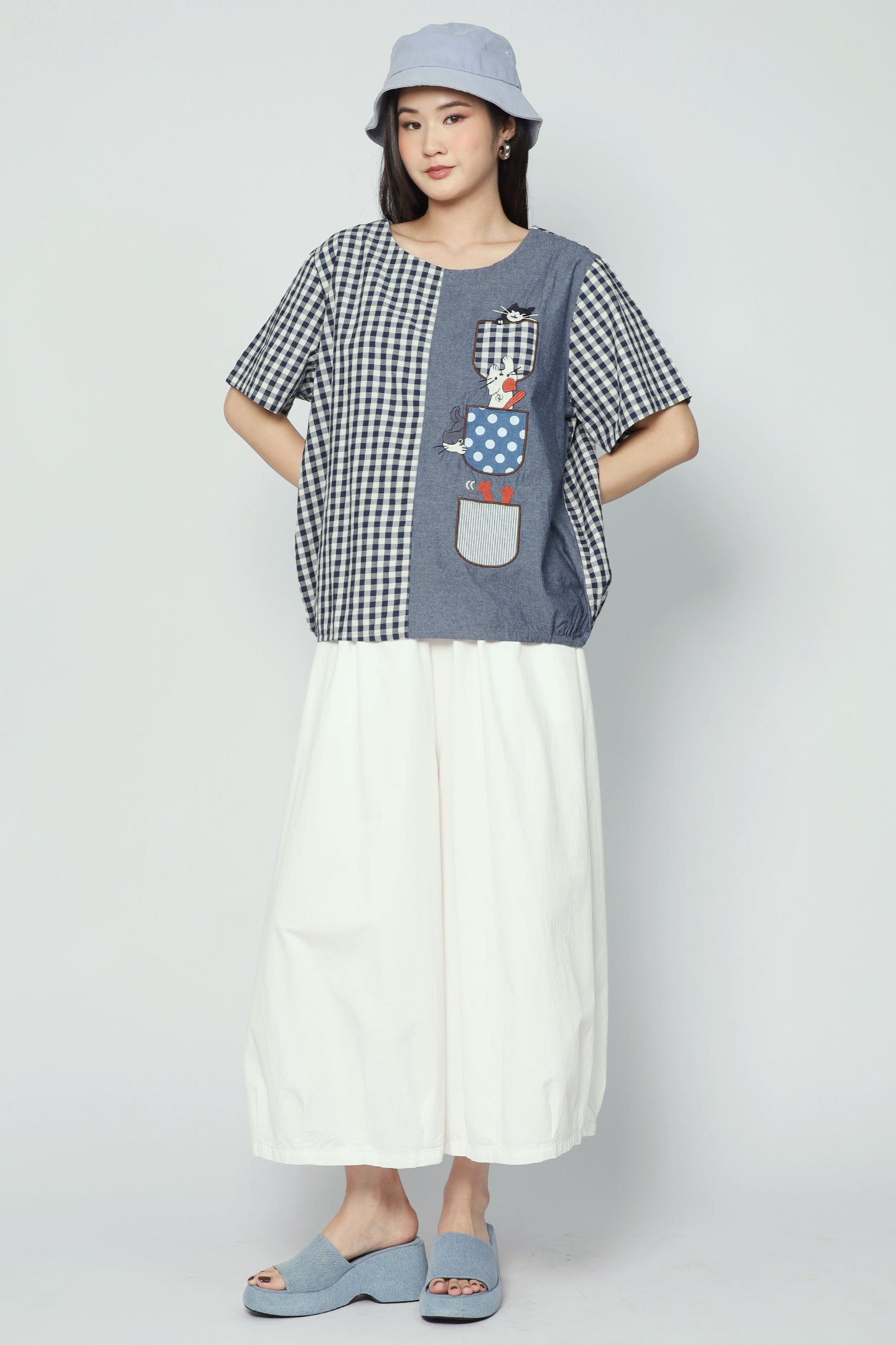 Backorders Catwalk Checkered Top