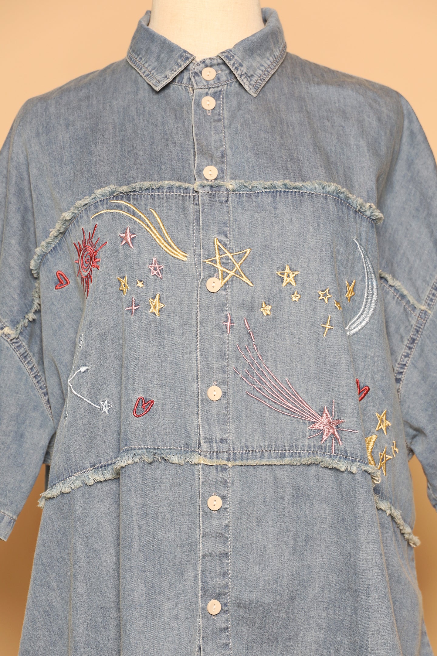 PO - Cosmo Top in Denim
