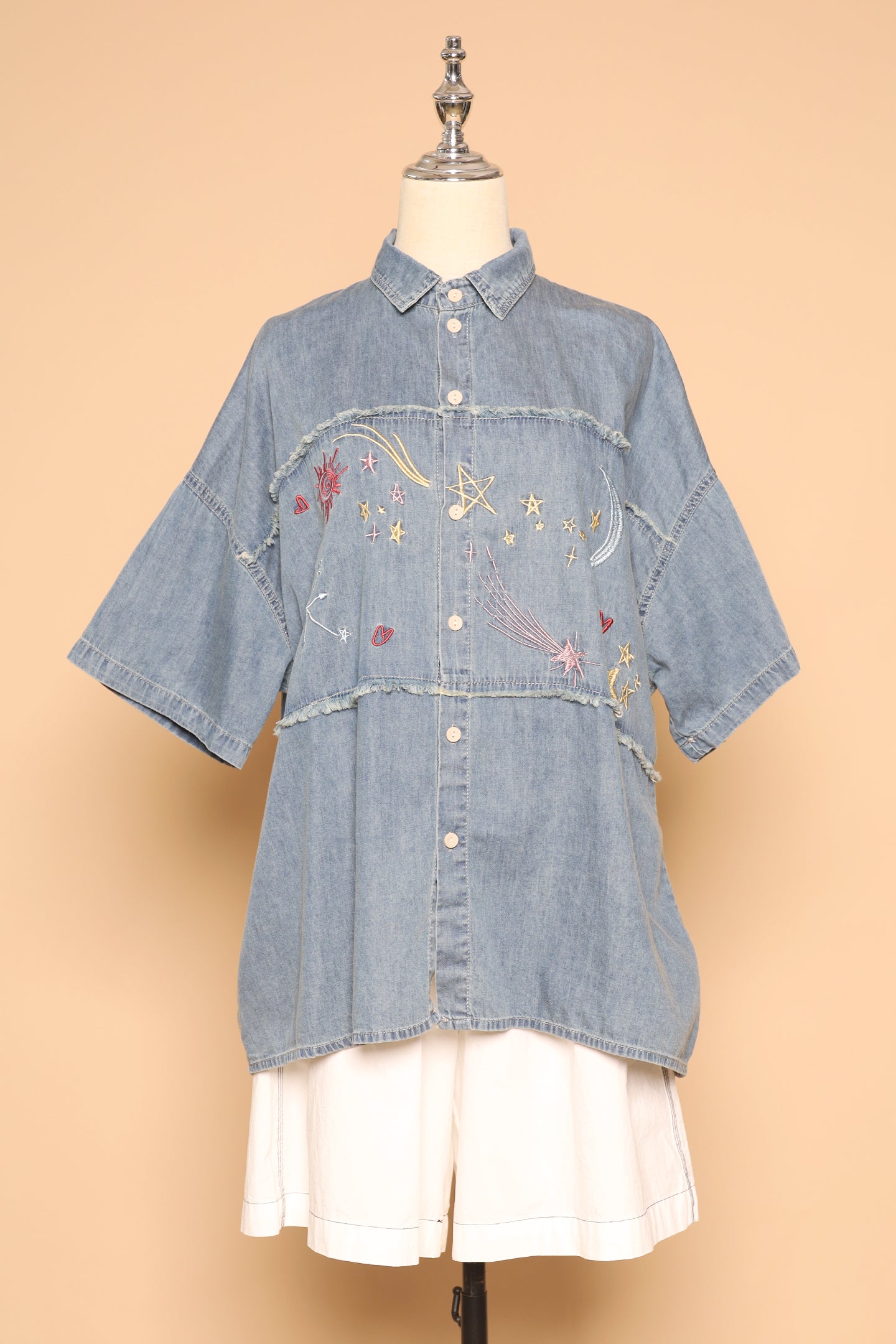 PO - Cosmo Top in Denim