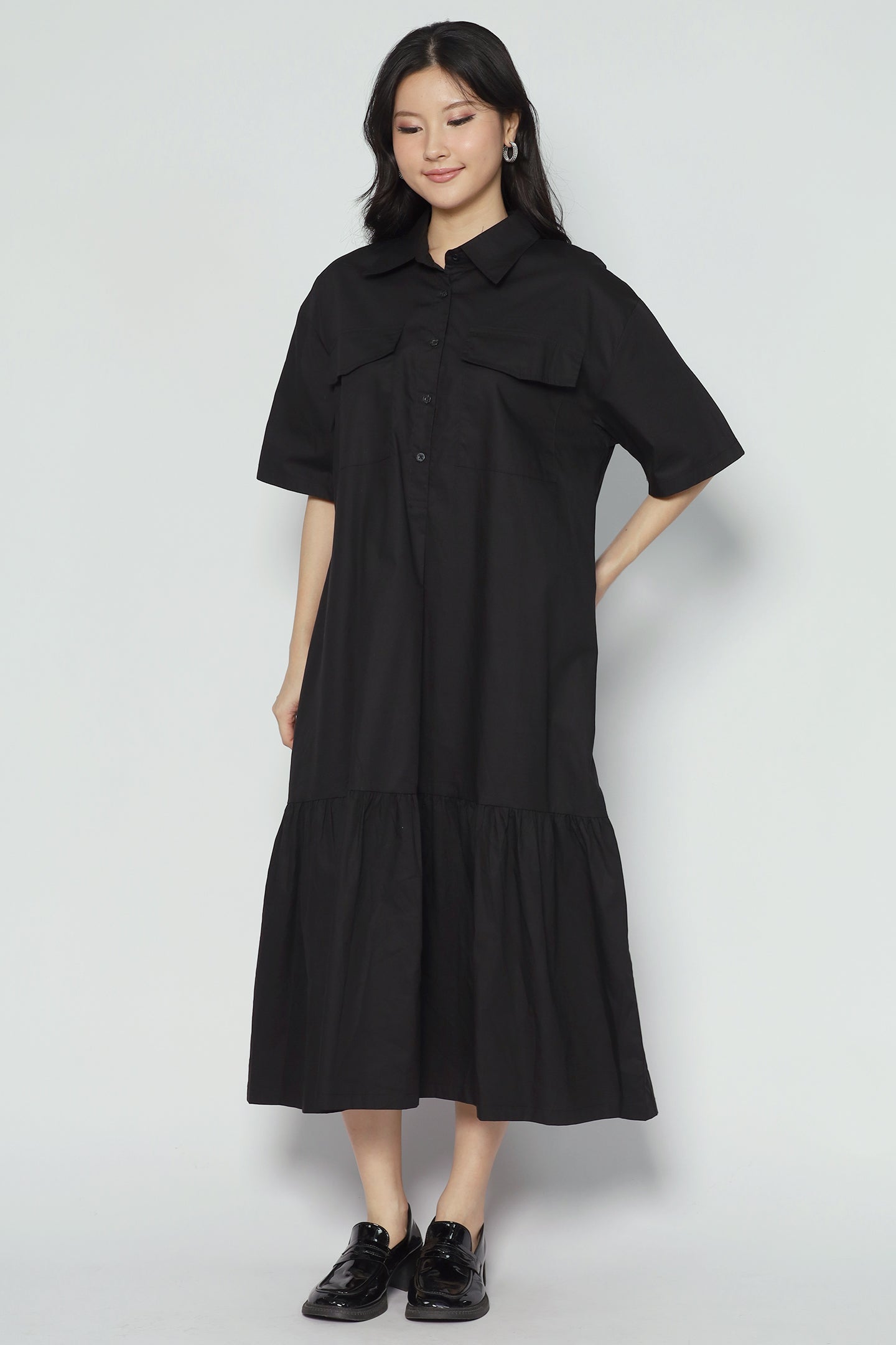 Cove Dress in Black