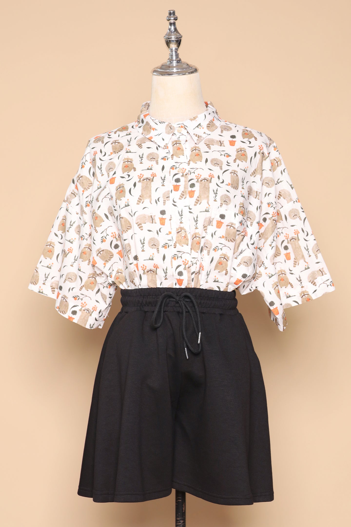 PO - Cutie Top in Racoons