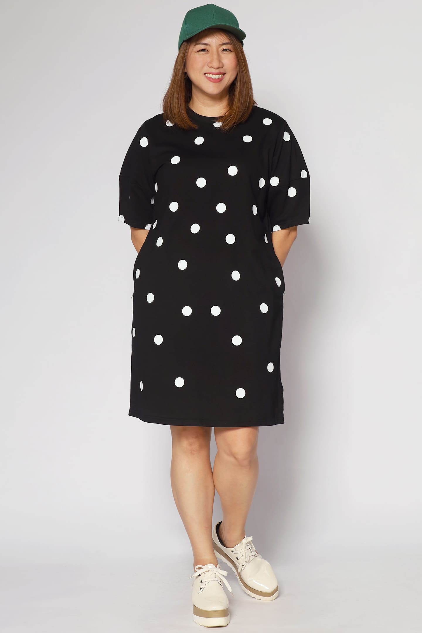 Charity Dress in Polkadot