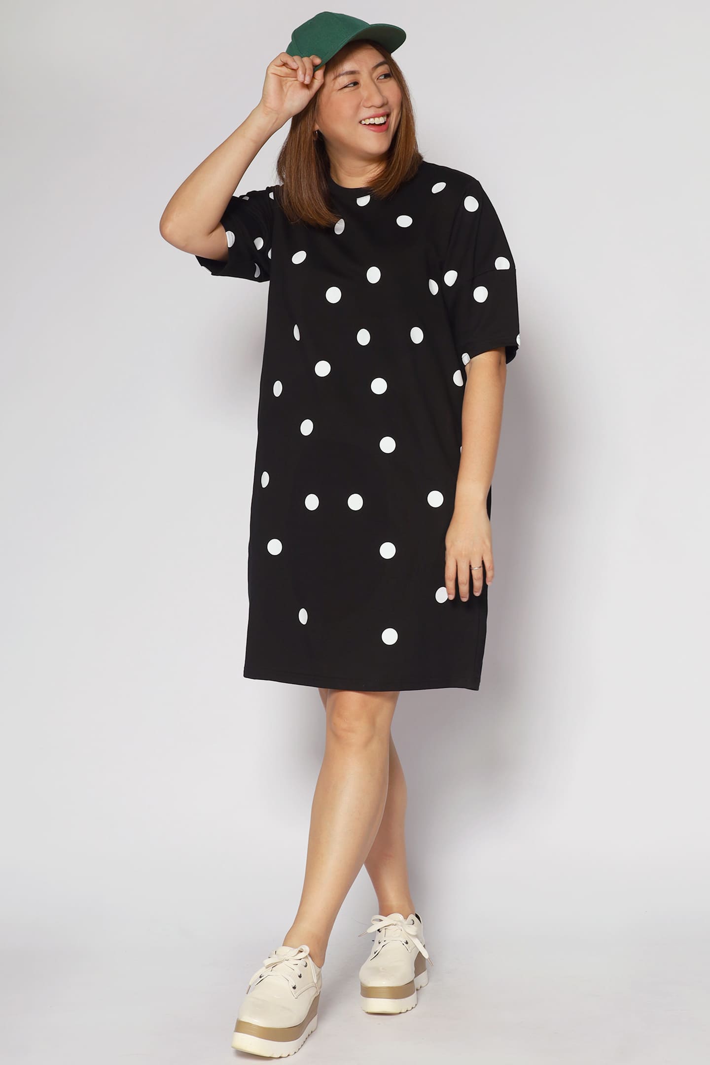 Charity Dress in Polkadot