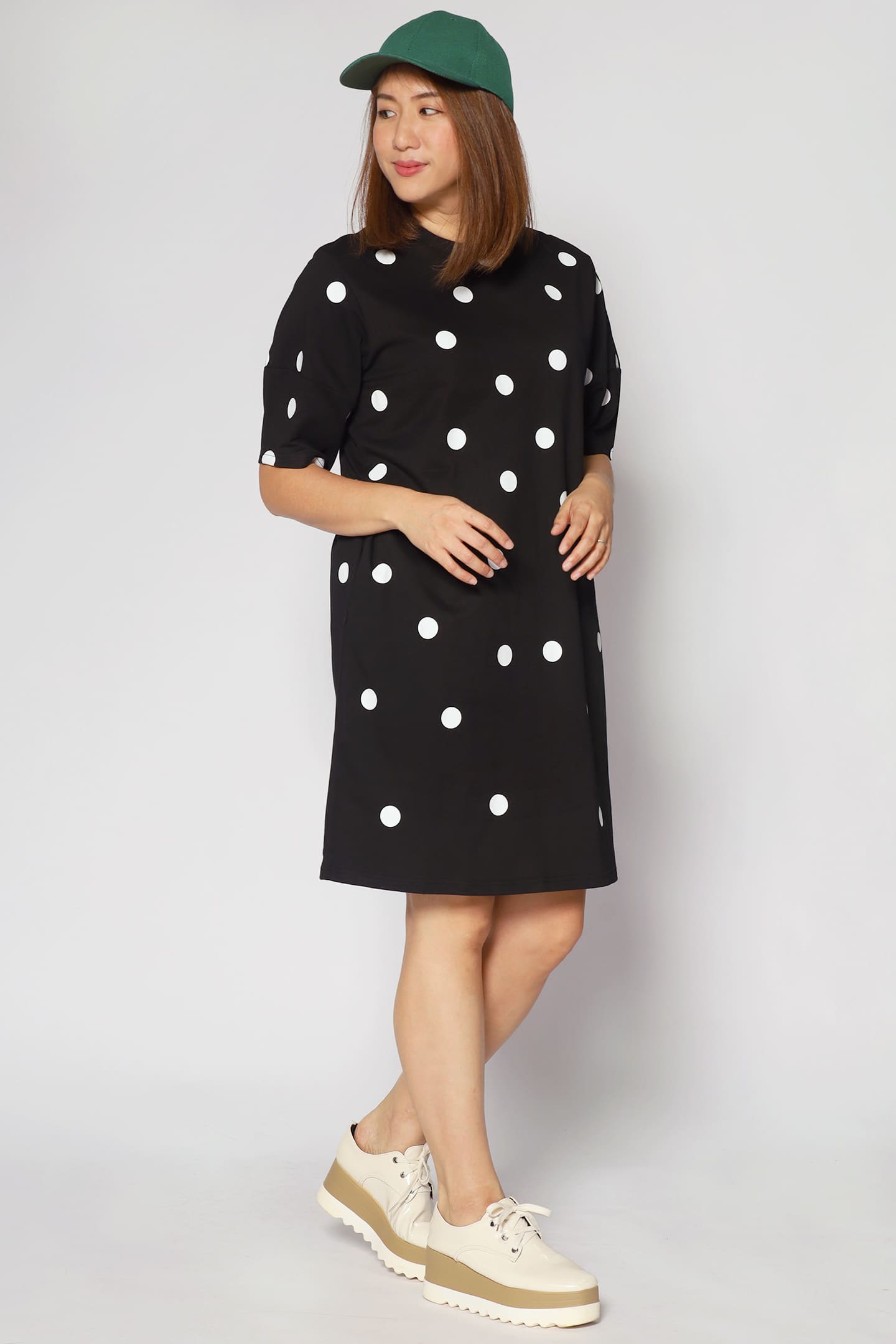 Charity Dress in Polkadot