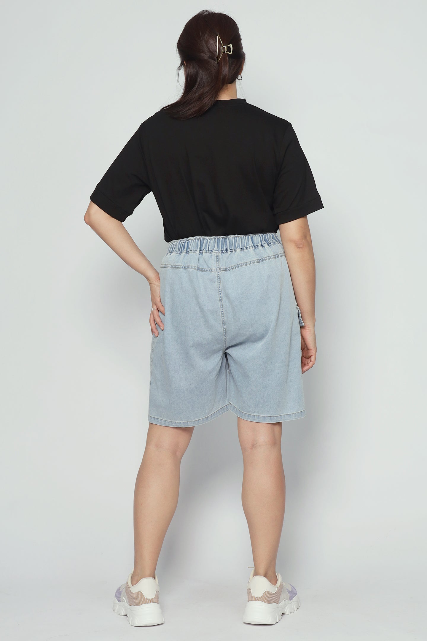 Clayton Shorts in Light Denim