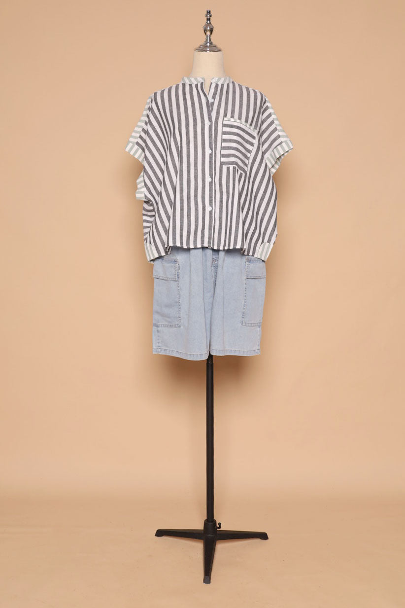 PO - Clayton Shorts in Light Denim