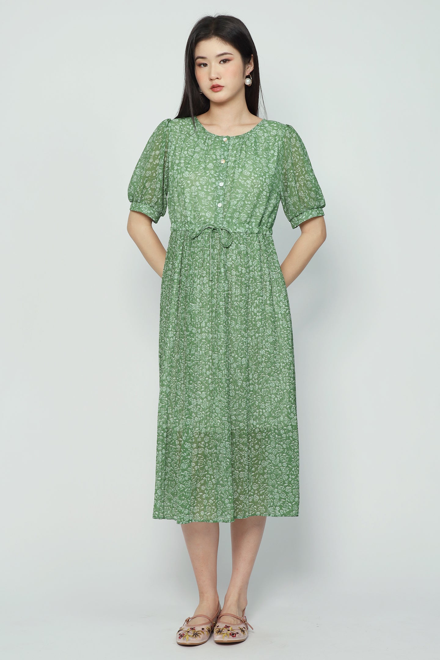 Danelle Dress in Mini Bloom