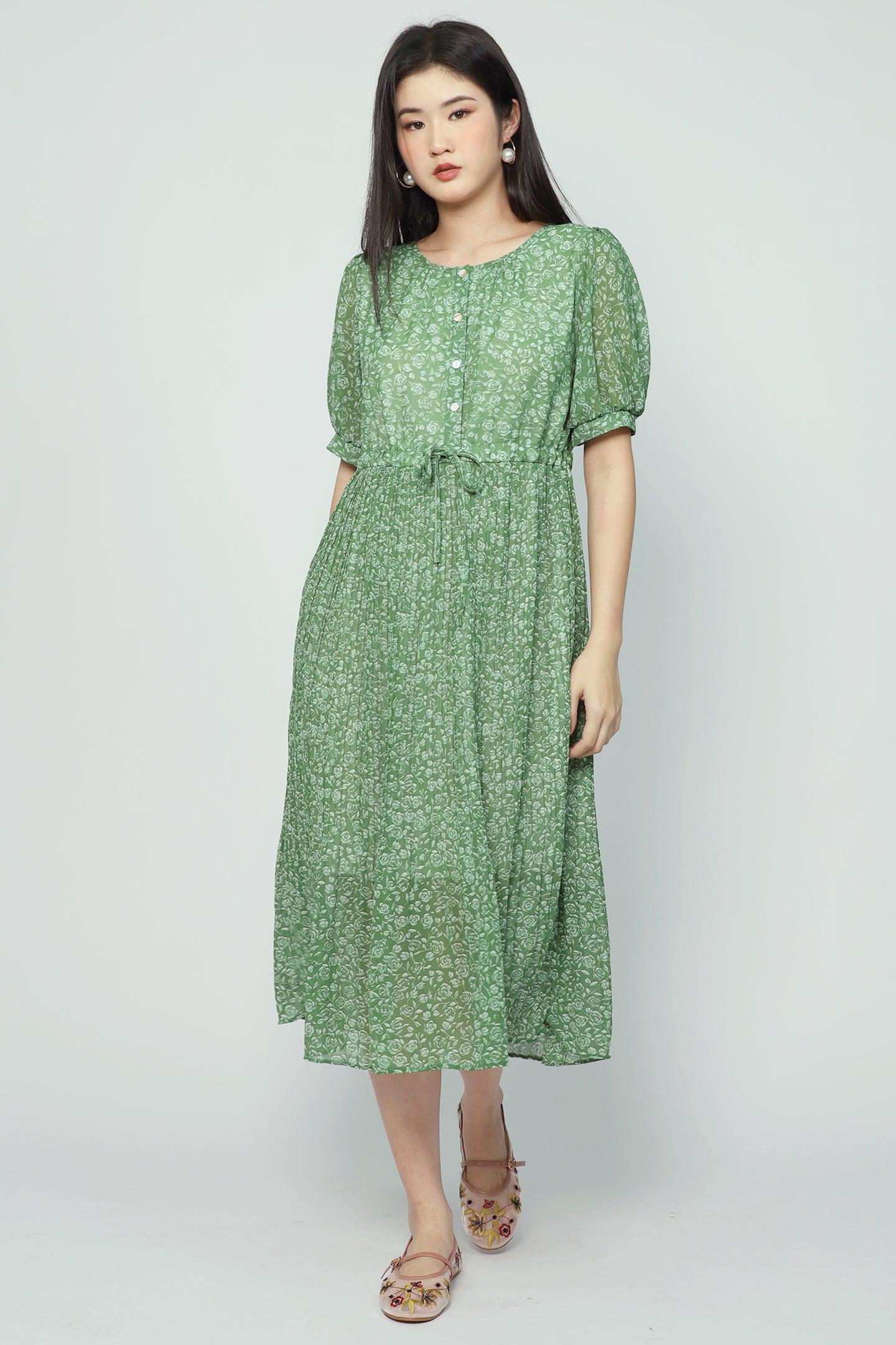 Danelle Dress in Mini Bloom