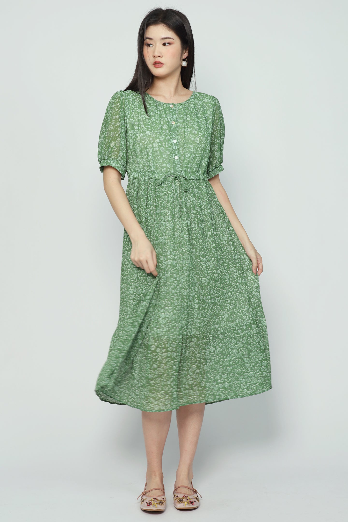 Danelle Dress in Mini Bloom