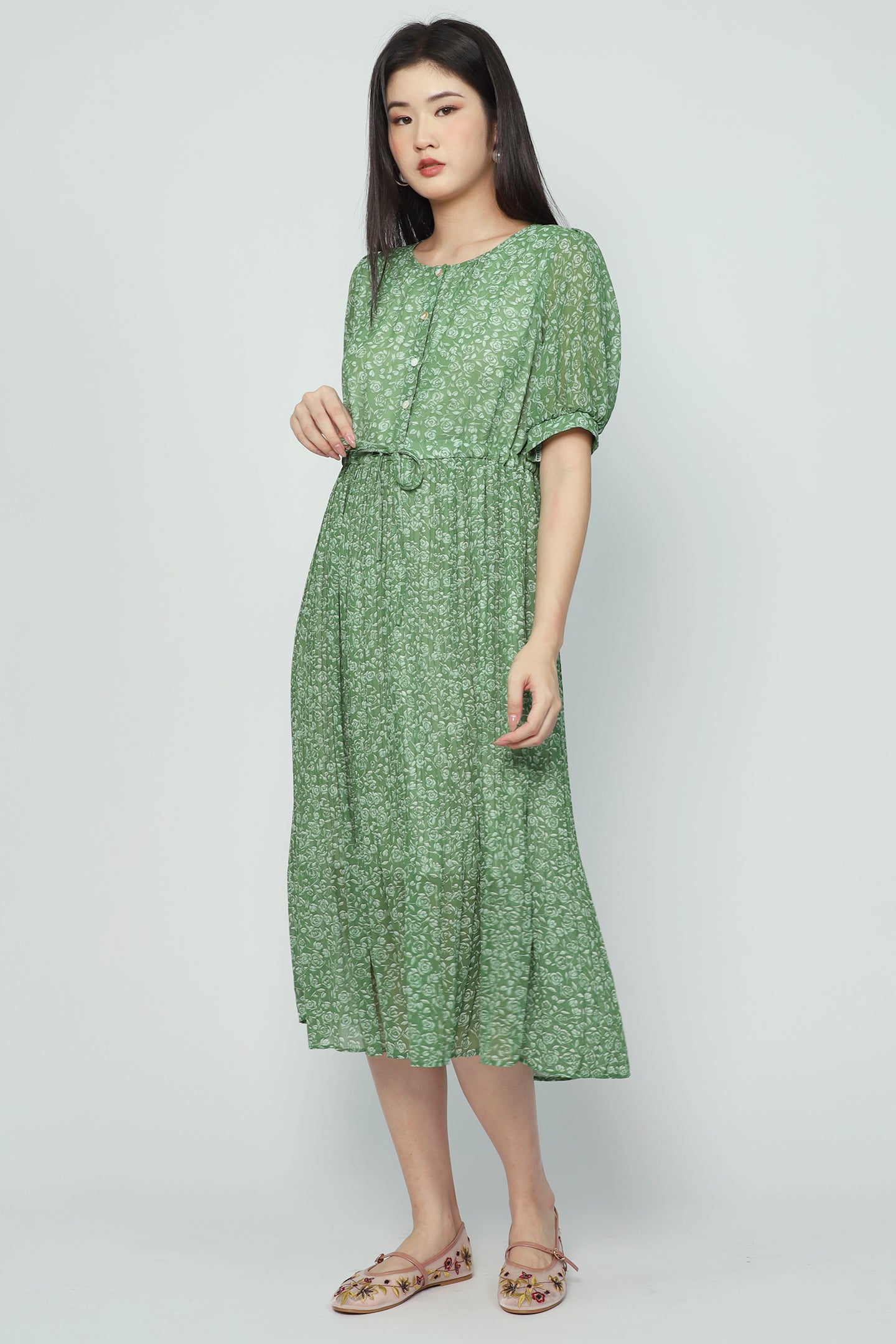 Danelle Dress in Mini Bloom