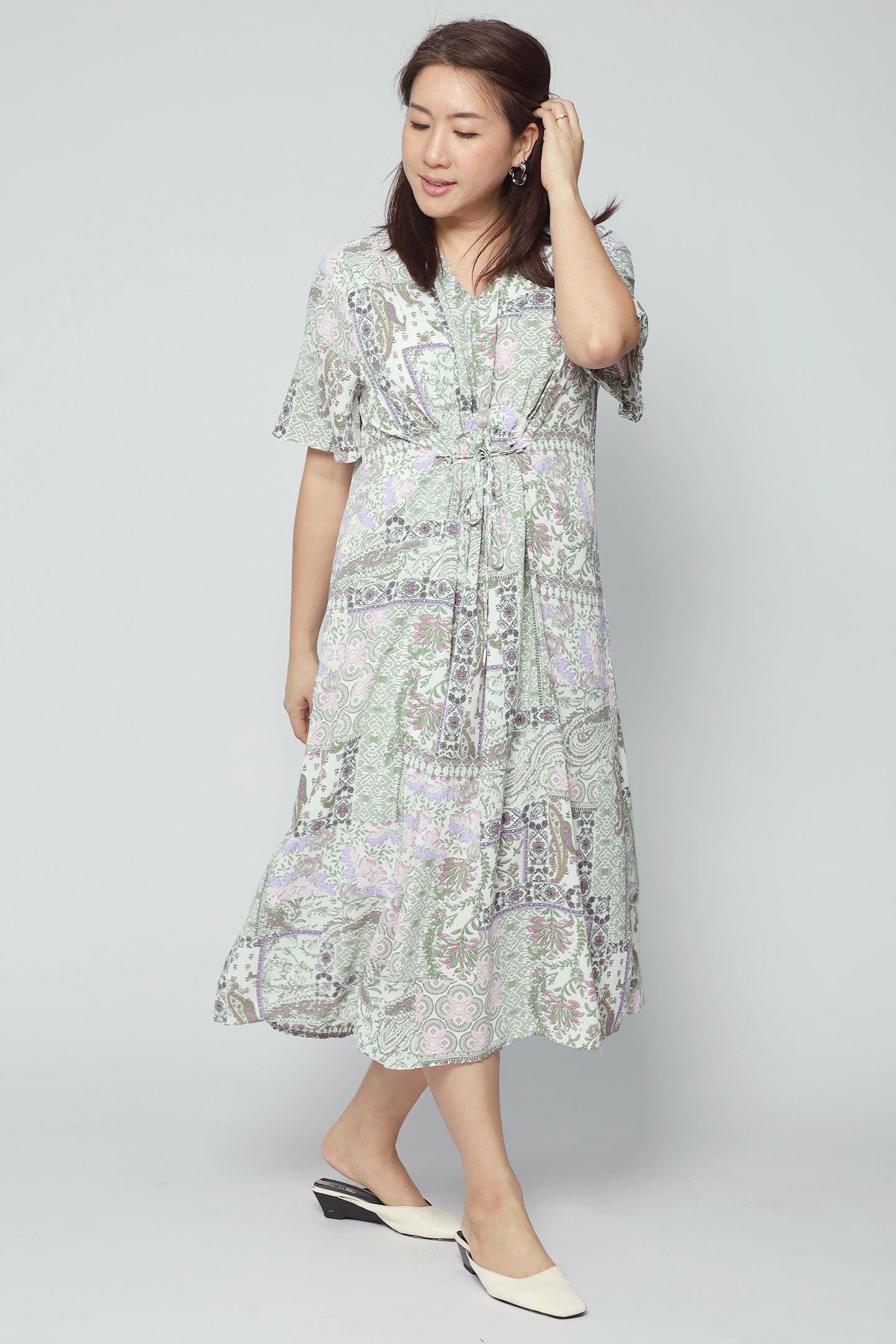 Denise Dress in Paisley