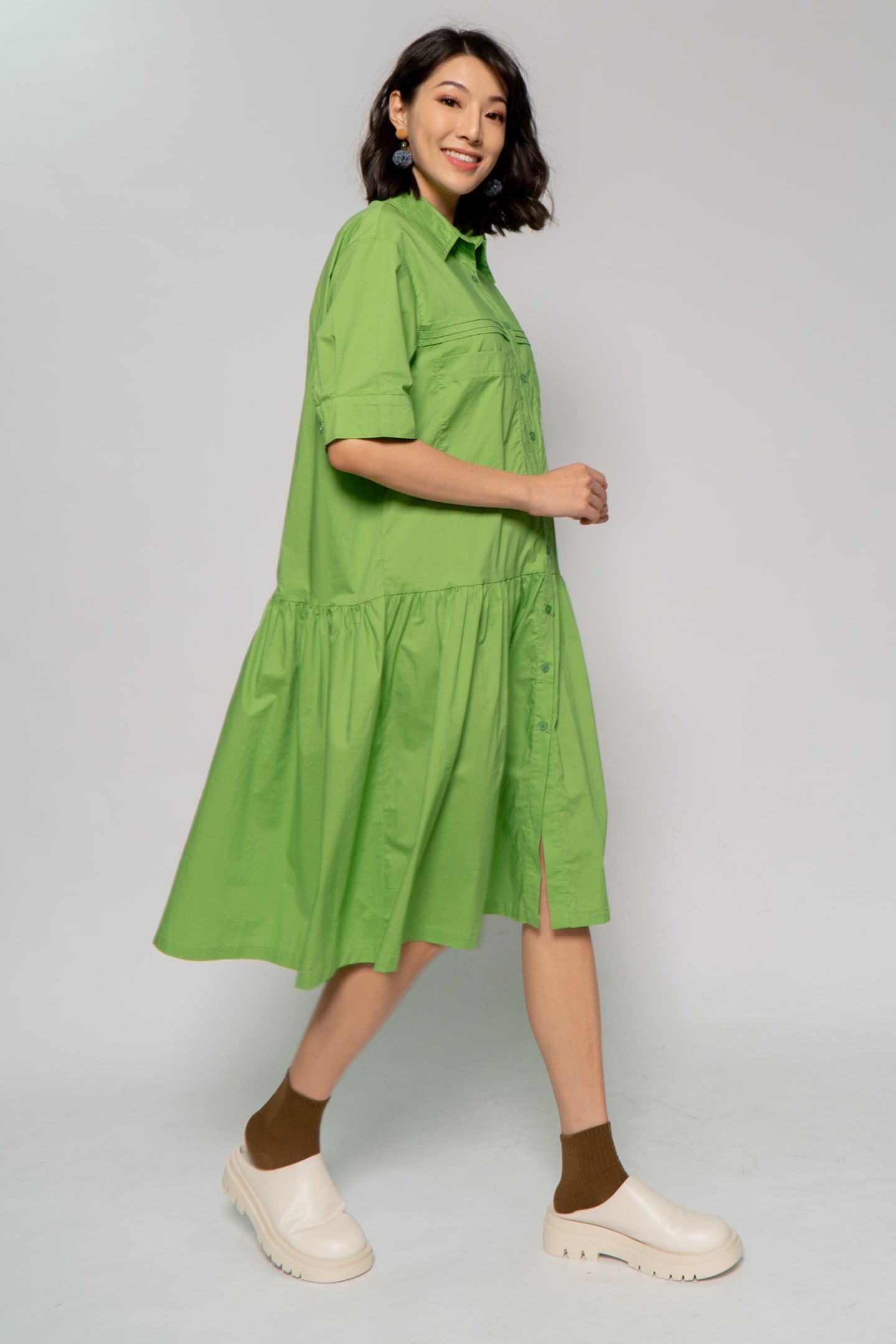 Sade Dress in Green