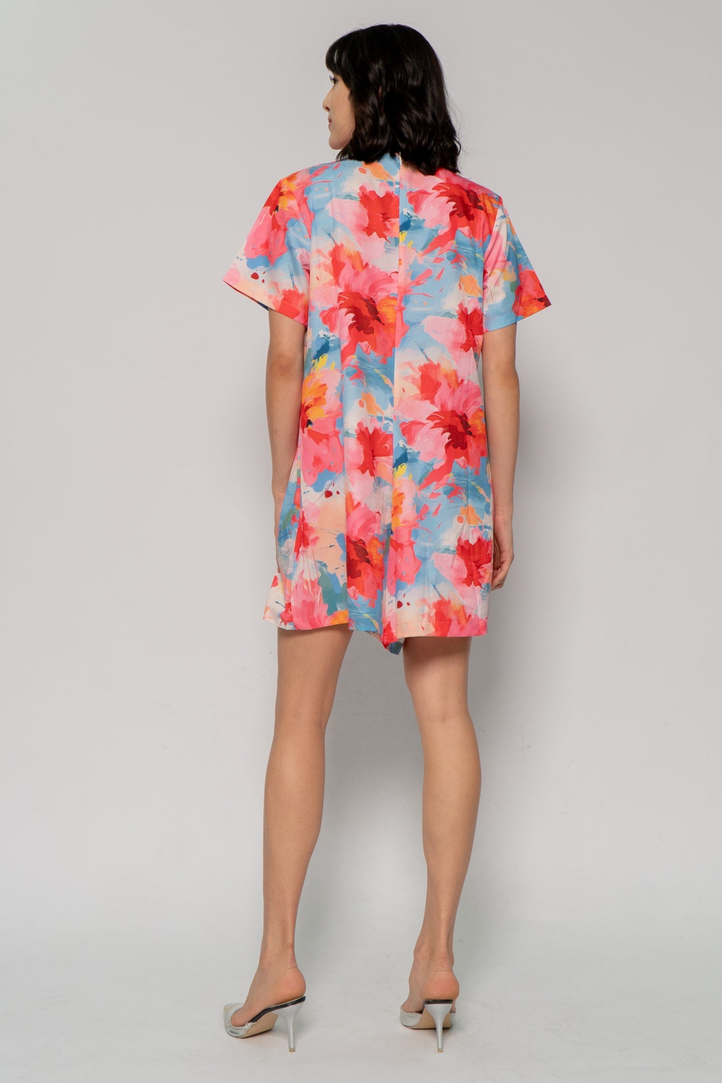Dion Playsuit in Canvas Floral