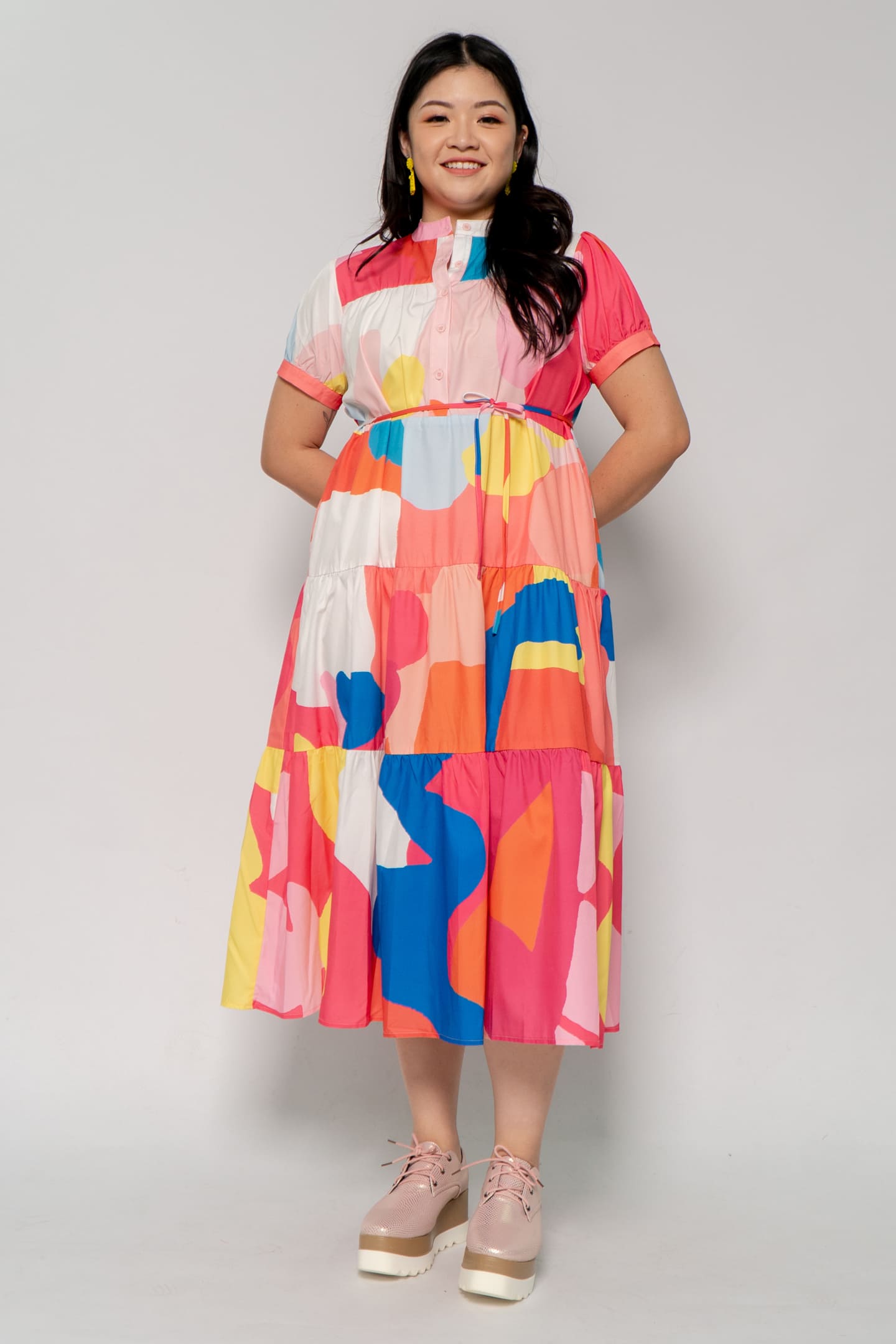 Fifi Dress in Whirlwind Palette