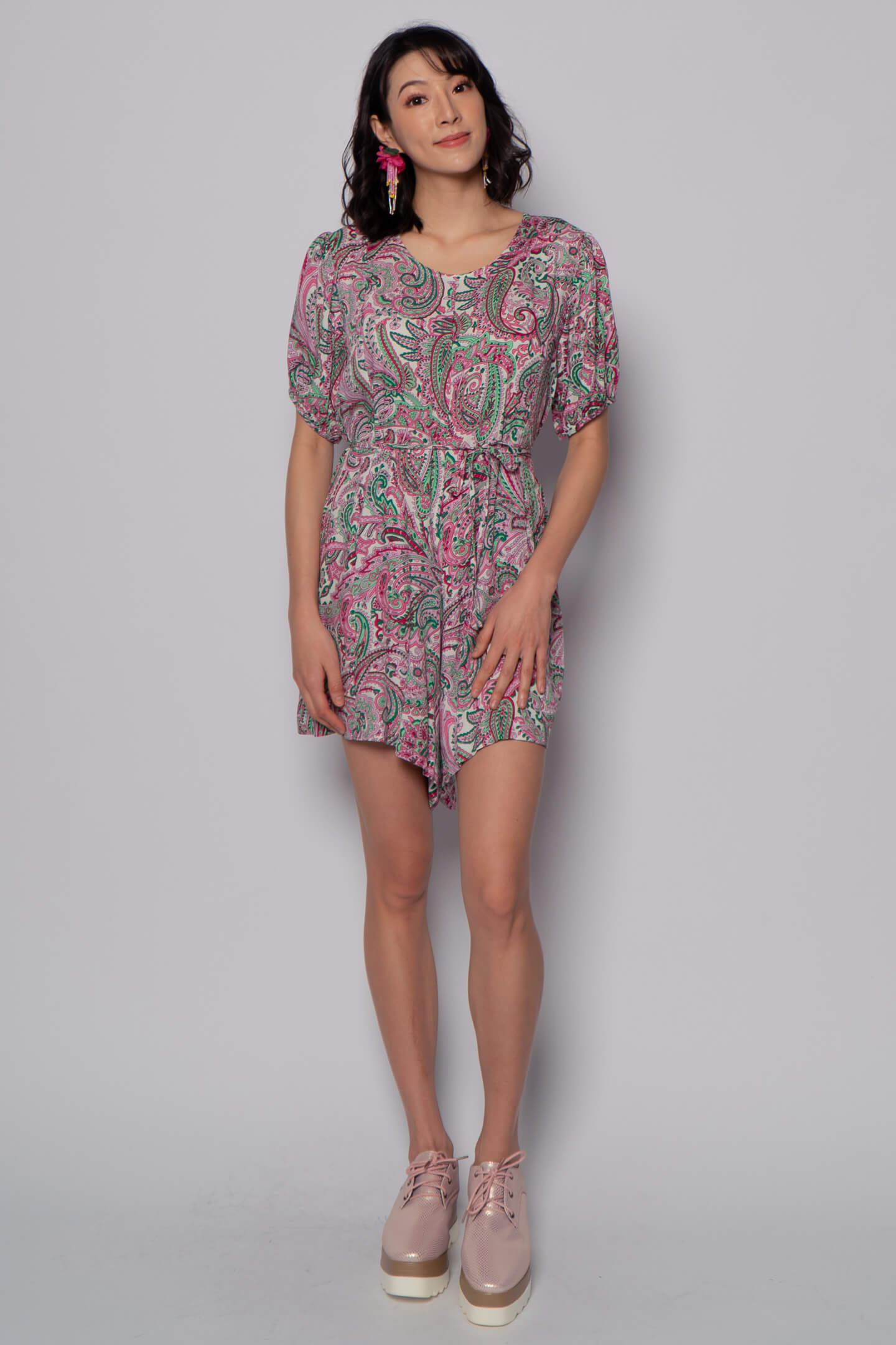 Cameron Playsuit in Pinkland