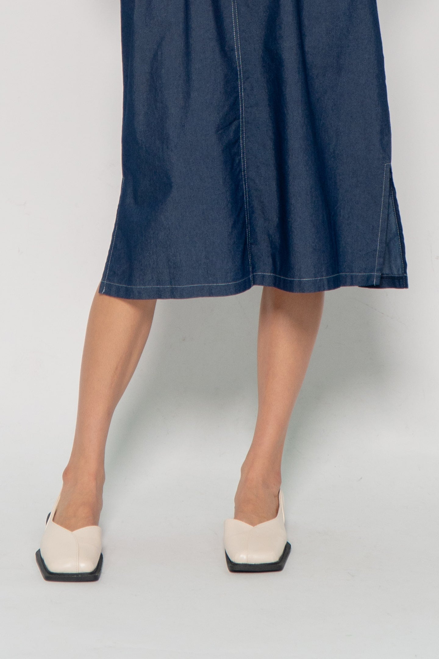 Owen Dress in Denim