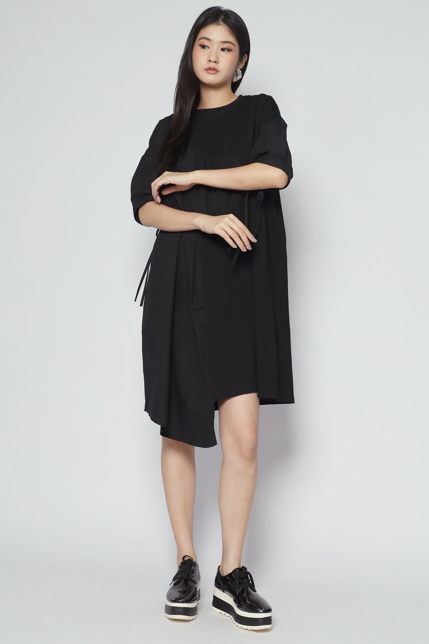 Delphine Dress in Black