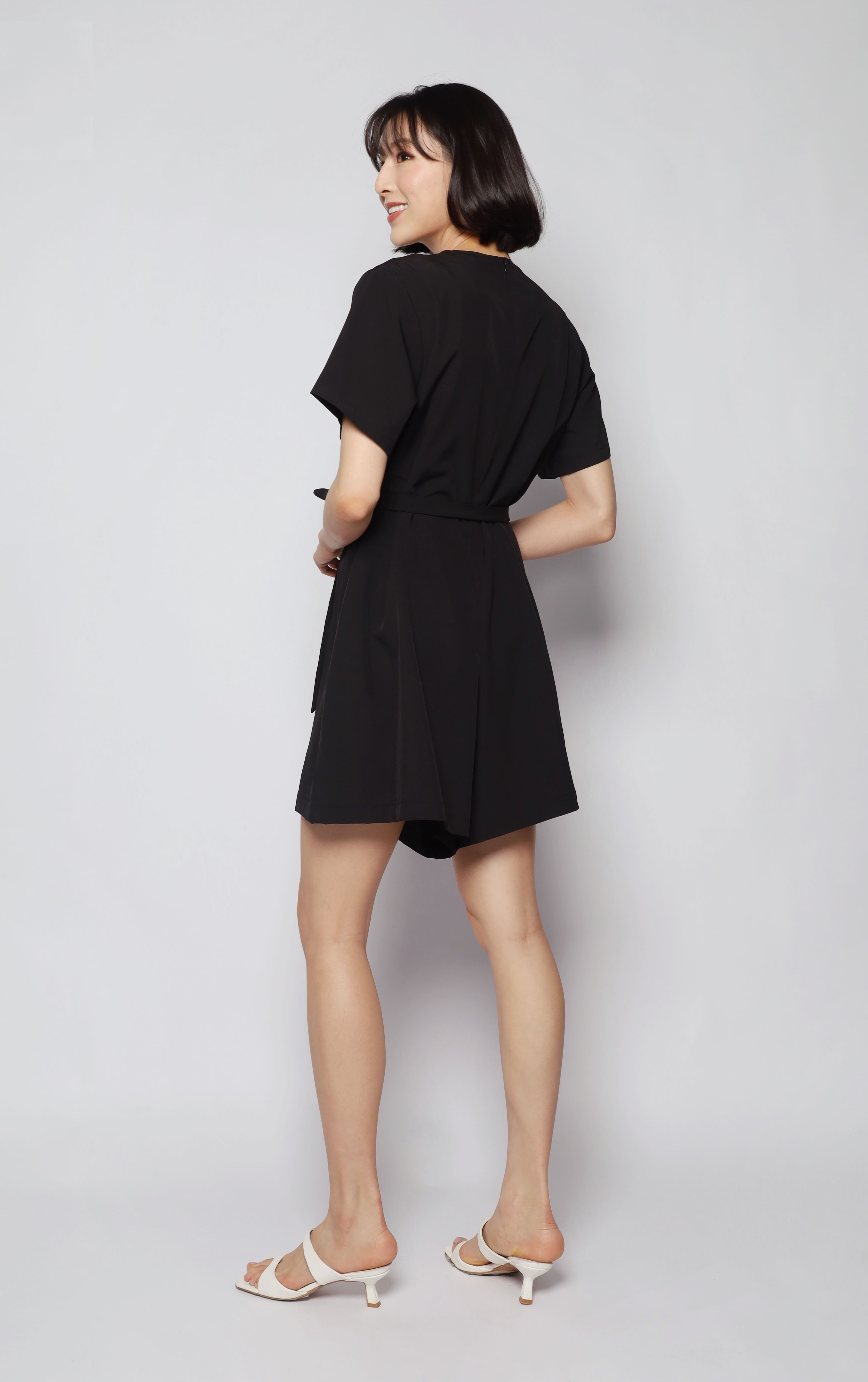 SUPERSTAR: Classics - Dion Playsuit in Black