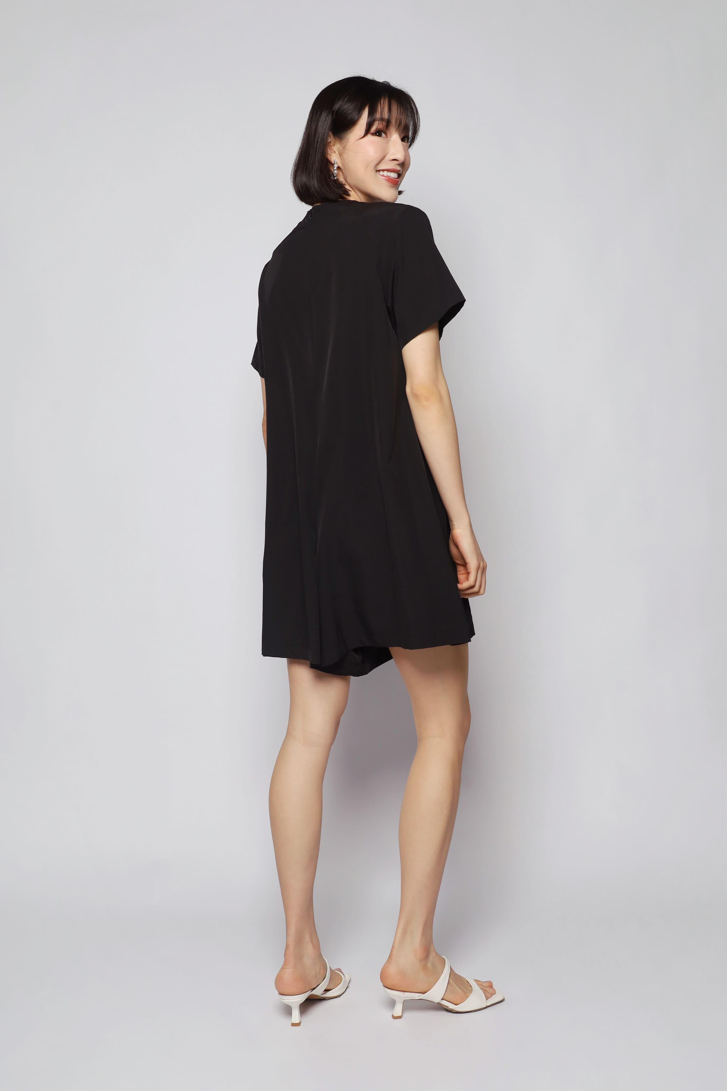 SUPERSTAR: Classics - Dion Playsuit in Black