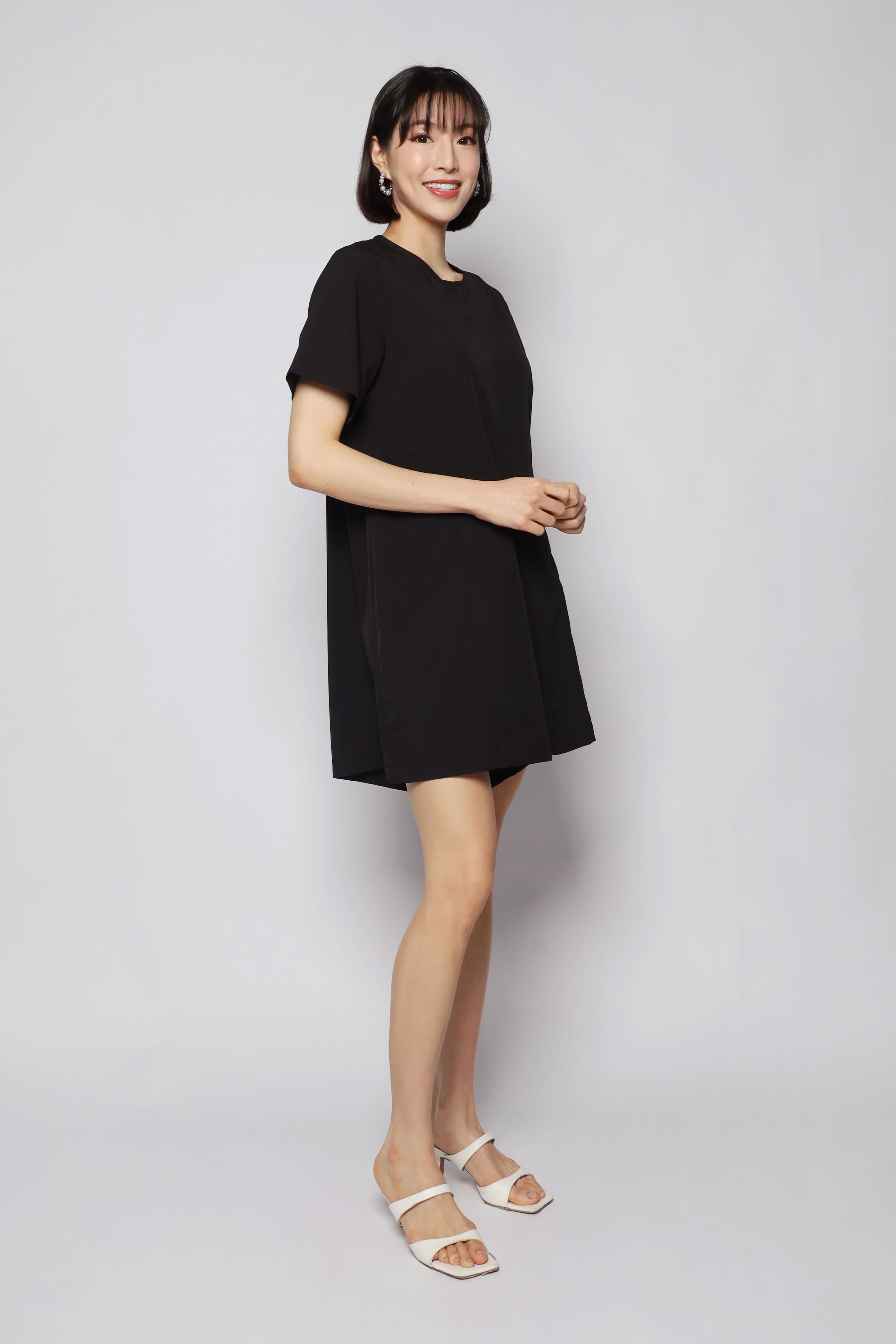 SUPERSTAR: Classics - Dion Playsuit in Black